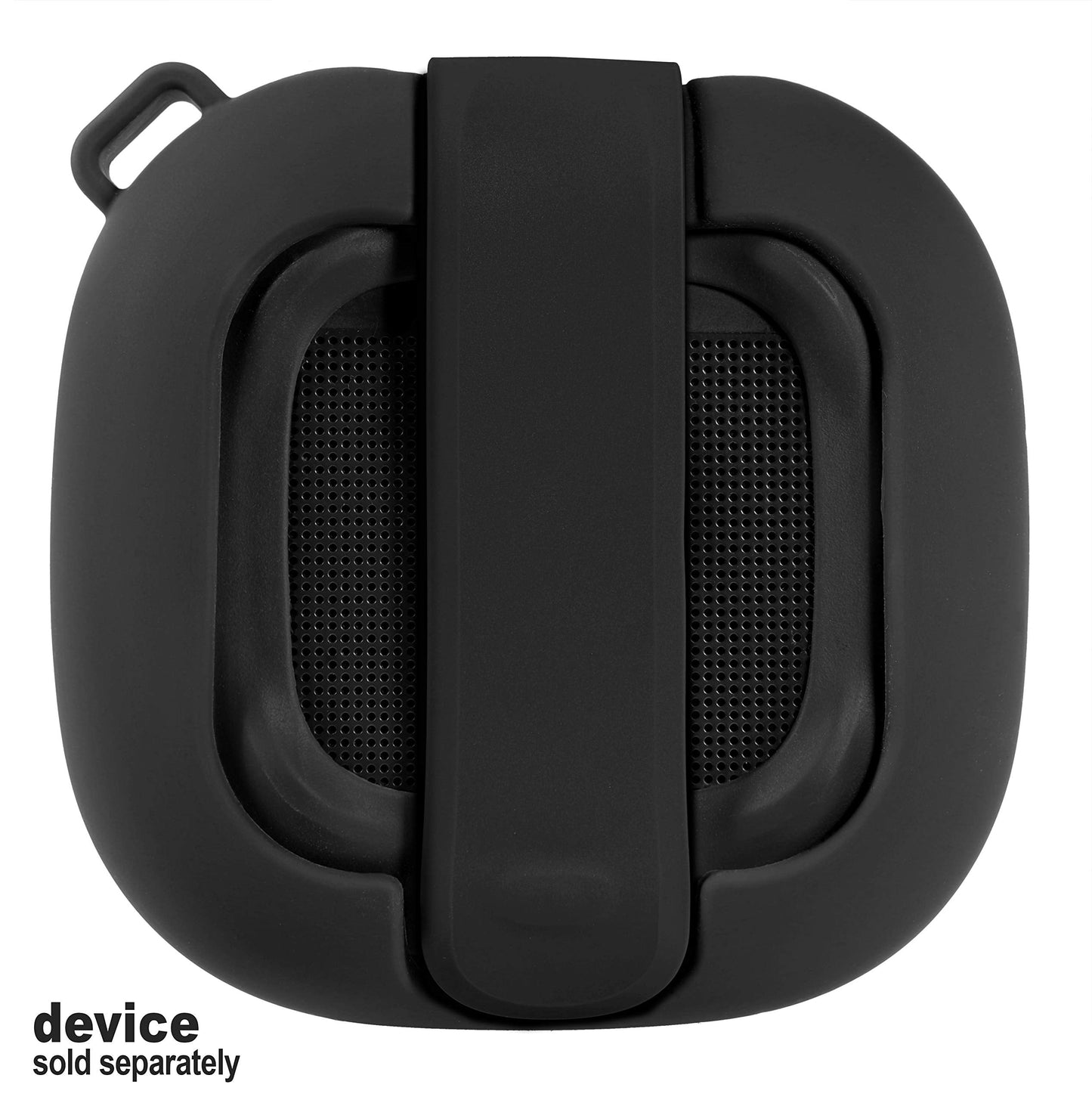 Feature Protective Case for Bose SoundLink Micro Bluetooth Speaker by WGear, Featured Design with mesh Pocket for Cable and Other Accessories, Elastic Strap to Secure Device WGear
