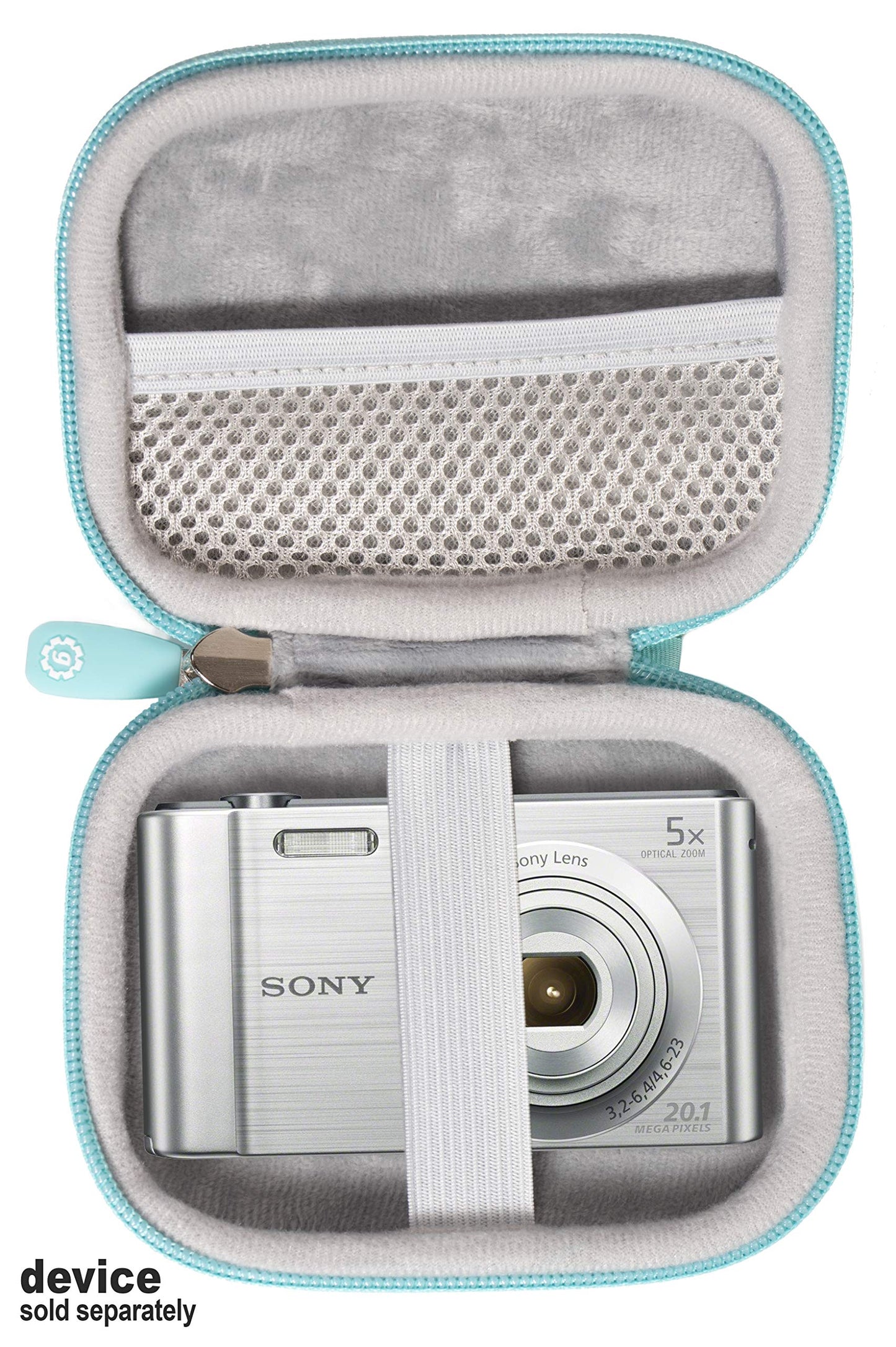 Sony W800/S, DSCW830; Canon ELPH180, ELPH190; Kodak PIXPRO FZ43, FZ53; Nikon COOLPIX L32 Digital Camera Case WGear