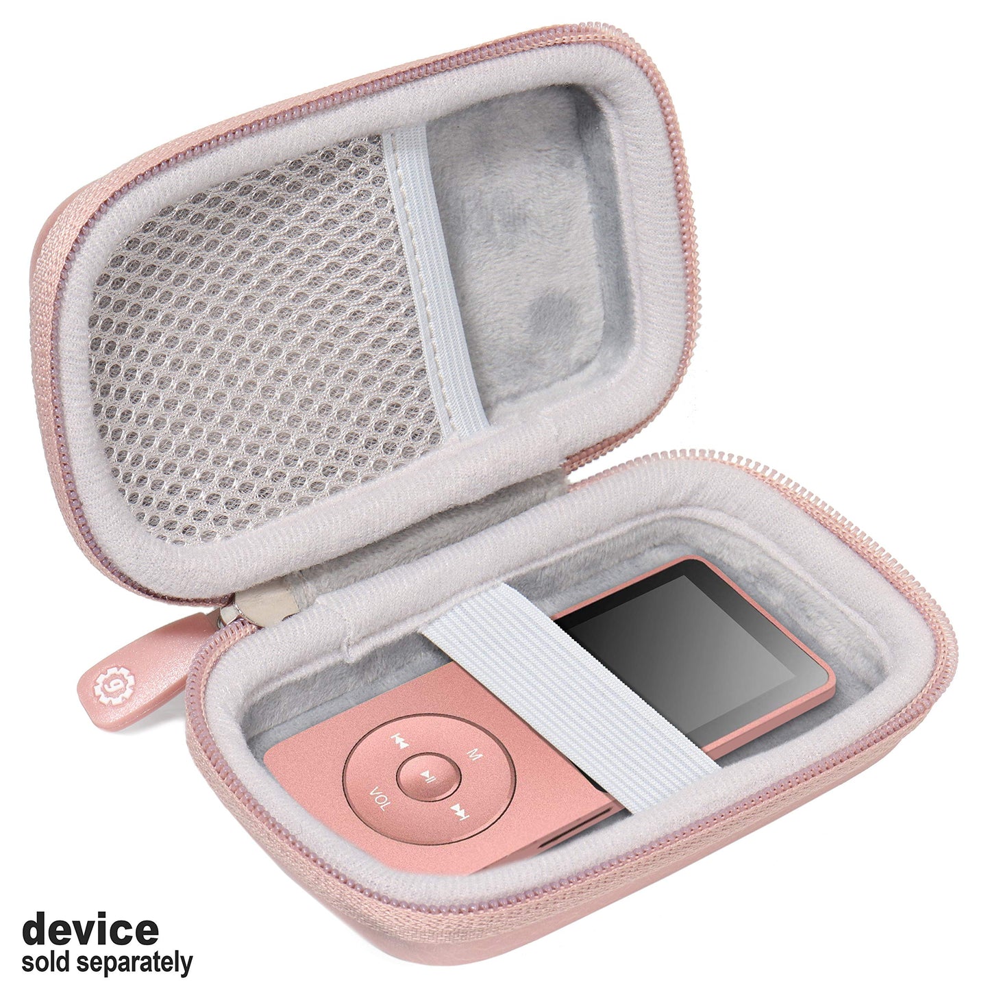 getgear Carrying case for MP3 & MP4 Player Like Soulcker, G.G.Martinsen, Grtdhx, iPod Nano, Music Player, Sony WF1000X/BM1 /B Walkman and Other Music Players WGear