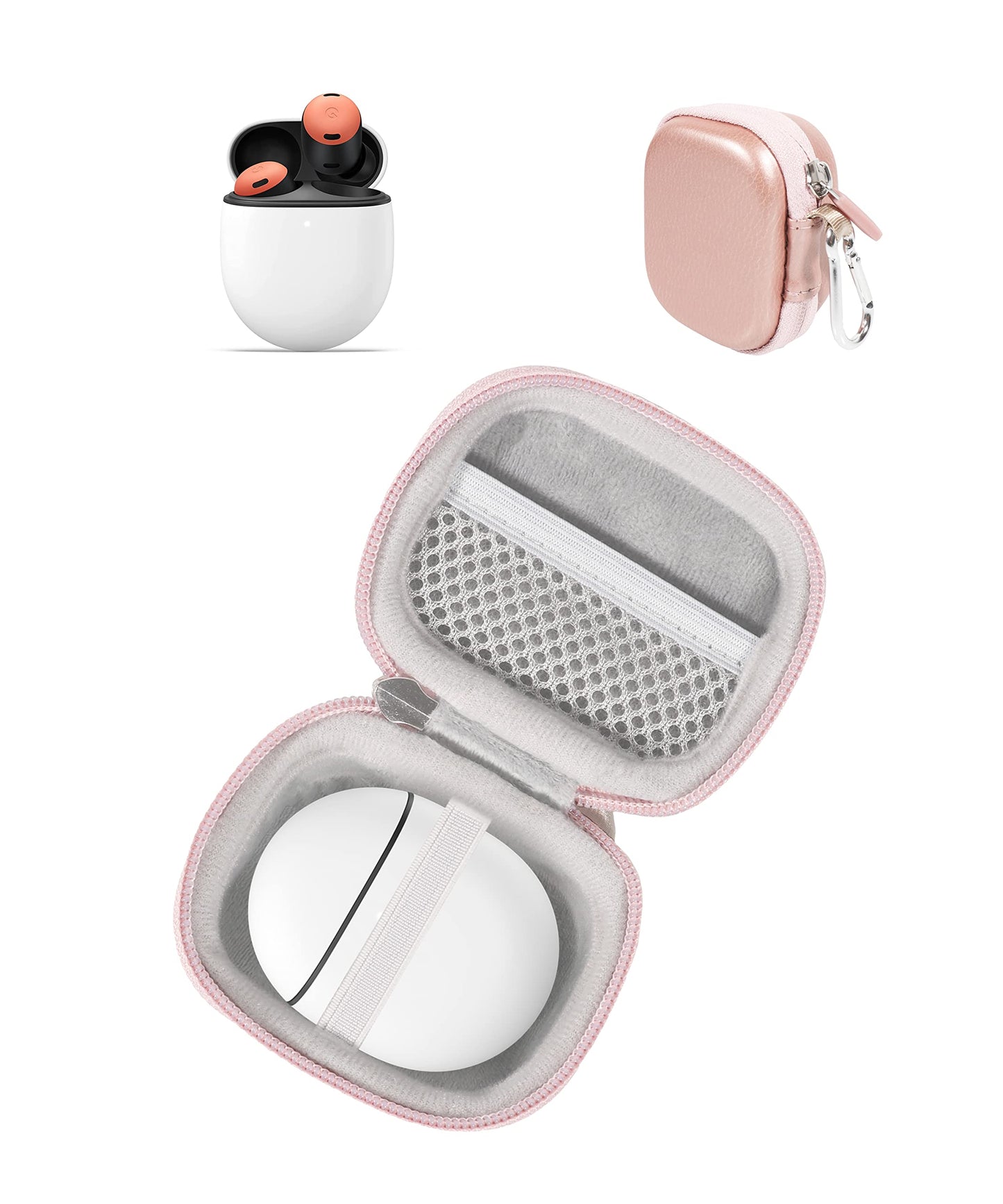 getgear Earbuds Case Compatible with Google Pixel Buds A-Series, Pixel Buds Pro GETGEAR