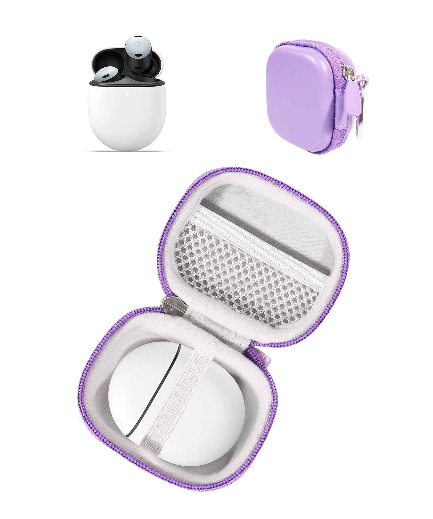 getgear Earbuds Case Compatible with Google Pixel Buds A-Series, Pixel Buds Pro GETGEAR
