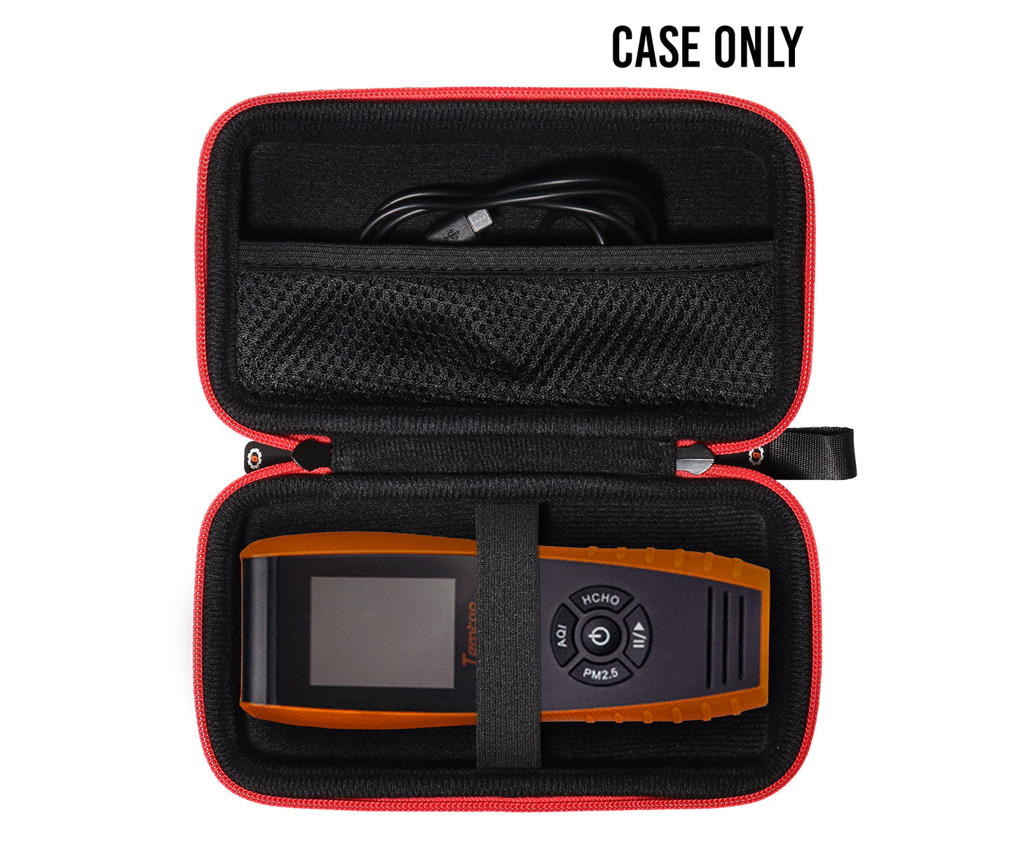 GETGEAR Organizing Case Compatible with Temtop Air Quality Monitor, also fits for BIAOLING Accurate Tester, EG Air Quality Pollution Monitor GETGEAR
