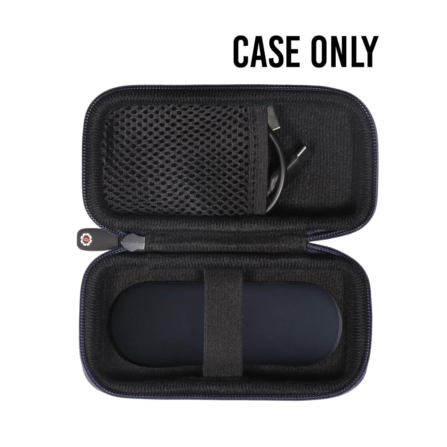 getgear Earbuds Case Compatible with Oladance OWS 2, OWS 1 Open Ear Headphones Without Charging case, mesh Pocket for Charge Cable GETGEAR