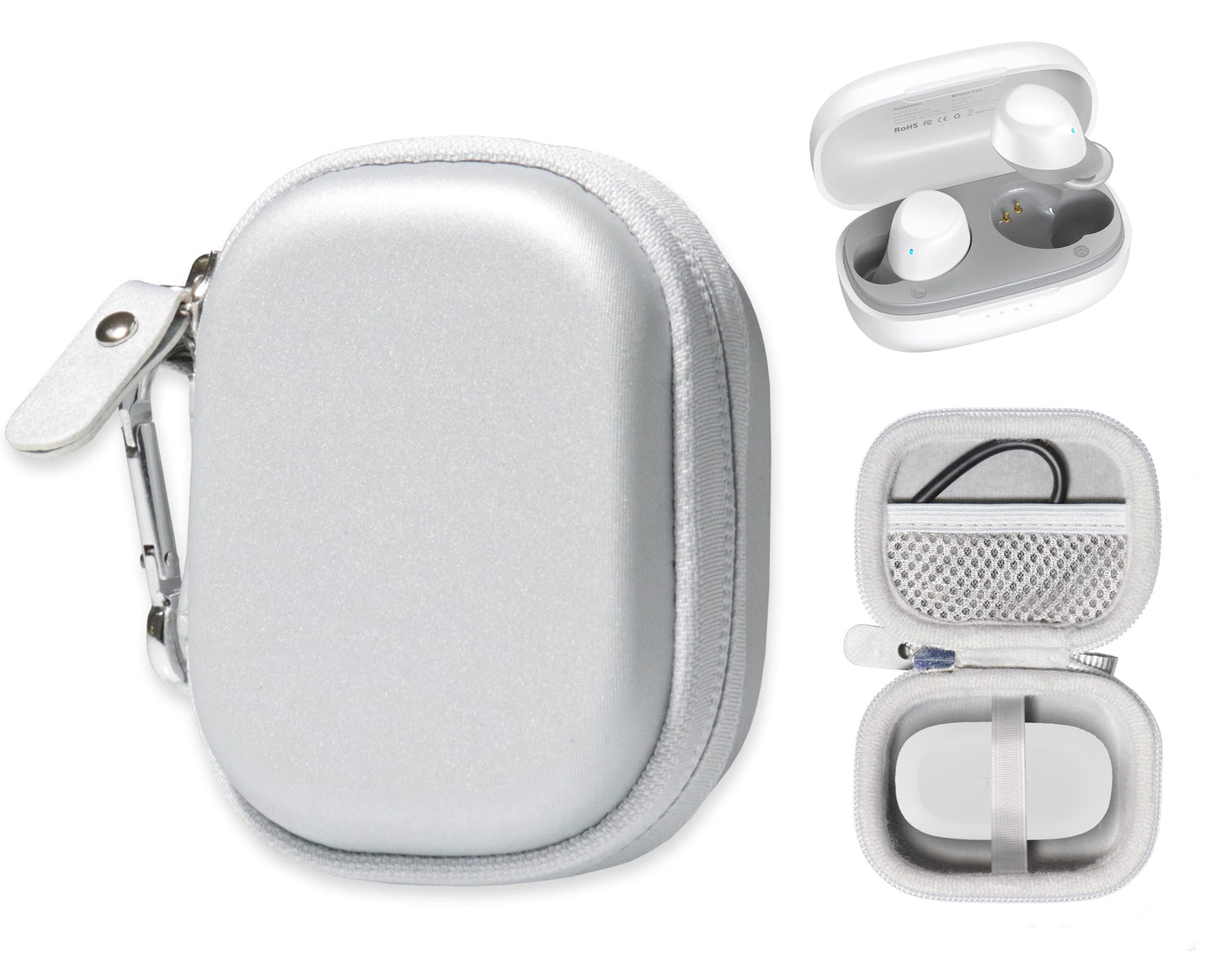 getgear case for TOZO A1 Mini Wireless Earbuds Bluetooth 5.3 in Ear Light-Weight Headphones Built-in Microphone GETGEAR