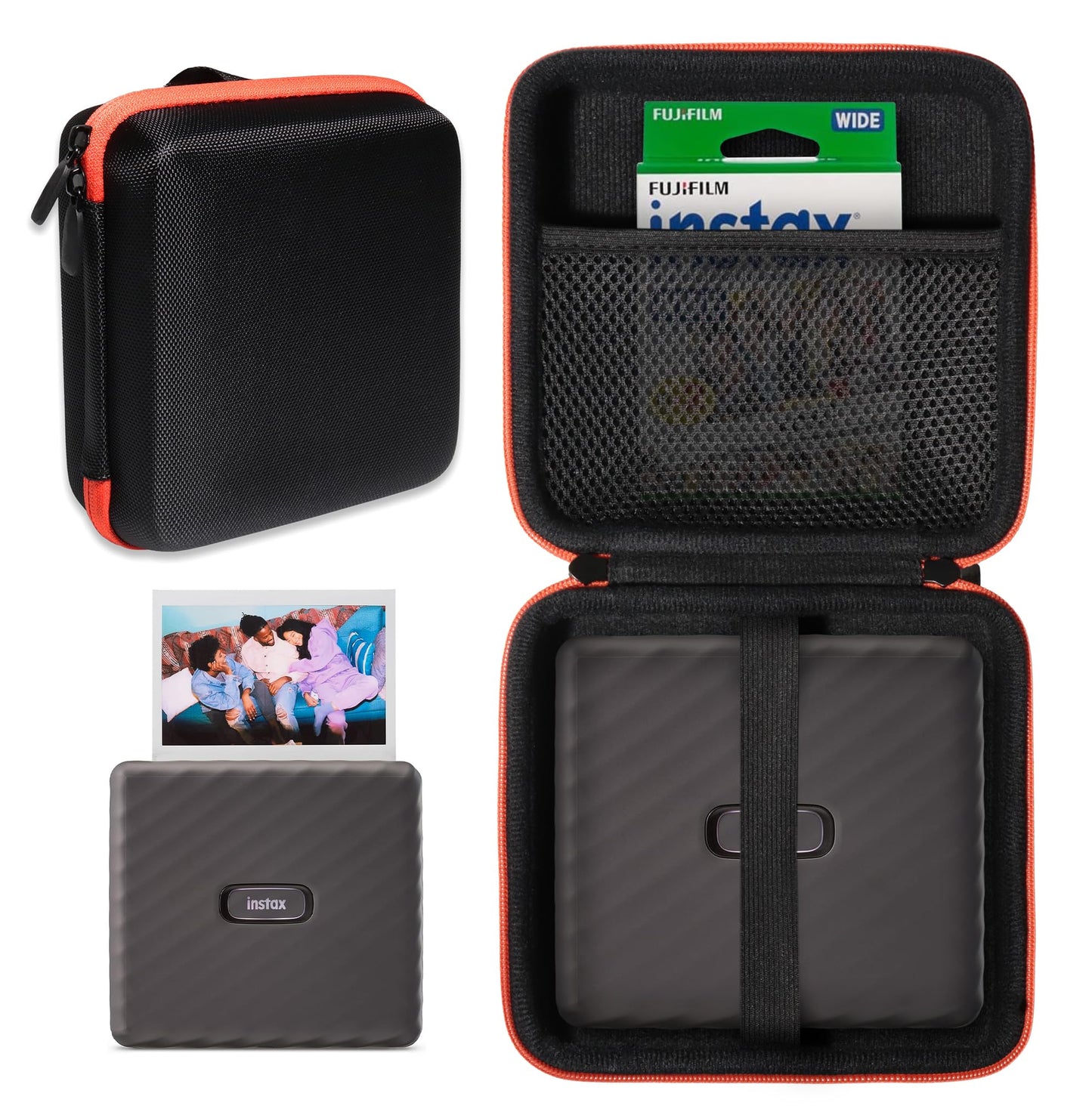 GETGEAR gegear Portable Photo Printer Case for Fujifilm Instax Link Wide Printer GETGEAR