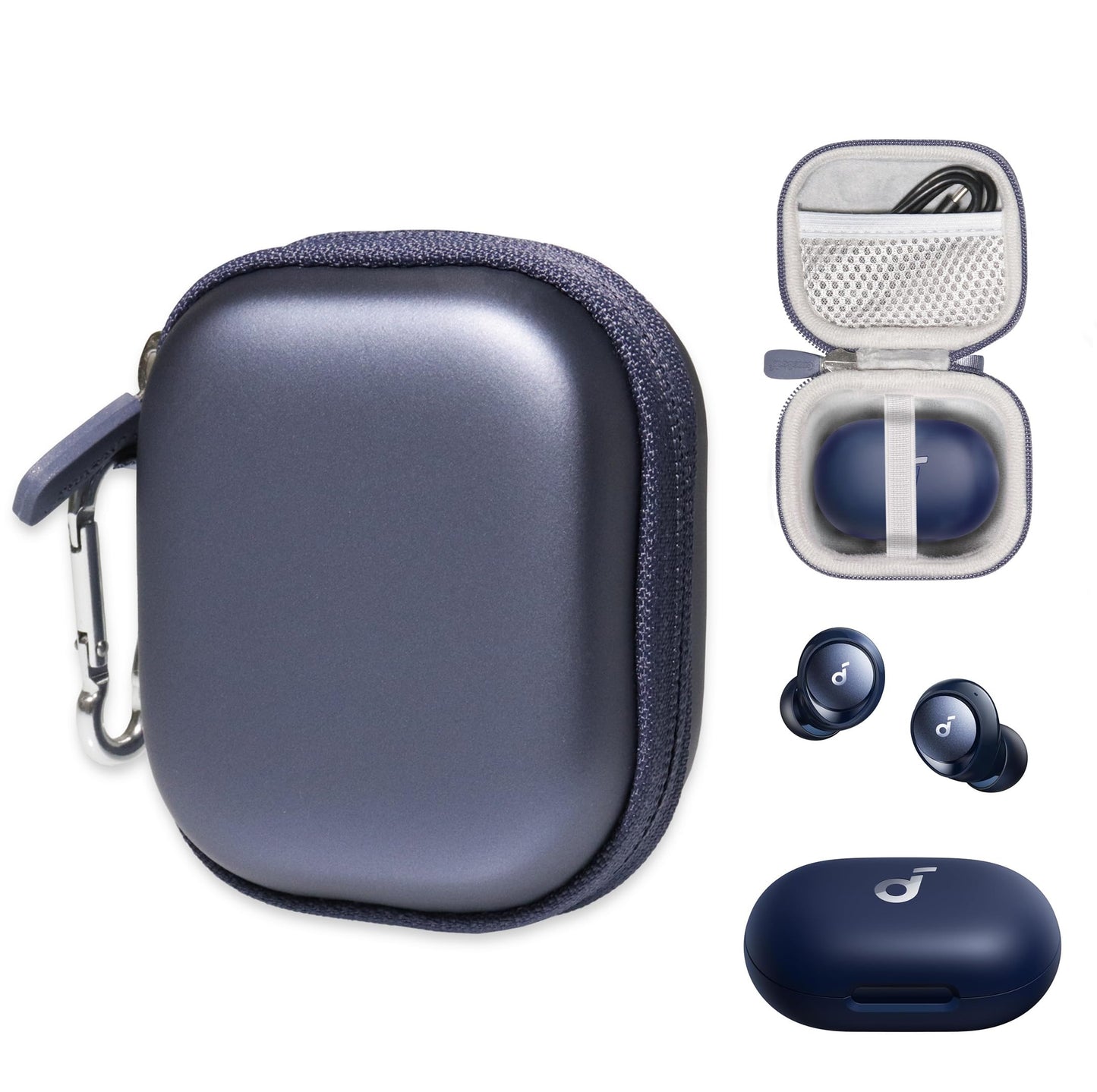 getgear case for Soundcore by Anker Space A40 Adaptive Noise Cancelling Wireless Earbuds GETGEAR