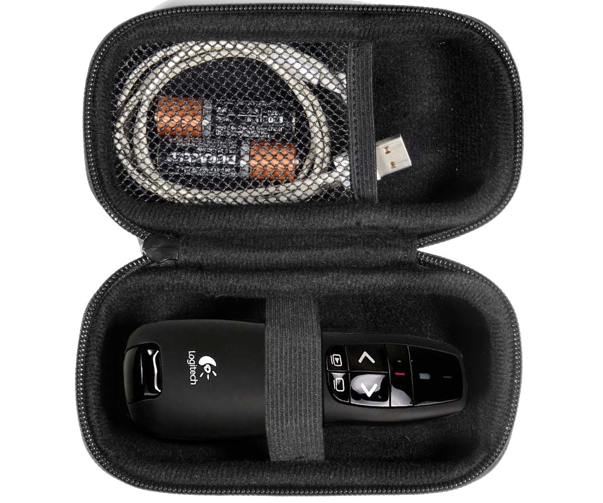 Presentation Remote Laser Pointer Case for Logitech R400, R800, Spotlight Advanced Presentation Remote, Red Star Tech Wireless, Doosl Wireless, Keynote and Canon PR10-G, PR100-R, PR1000-R, PR500-R WGear