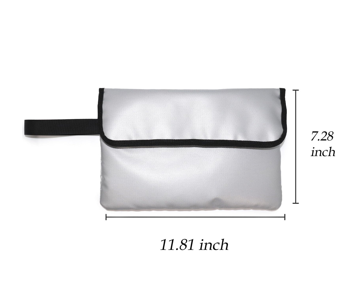 GETGEAR Fireproof Document Bag, Fire and Water resistant Safe Protects legal documents, contract, Birth Certificates, Cash and other Valuables, handle for easy carrying