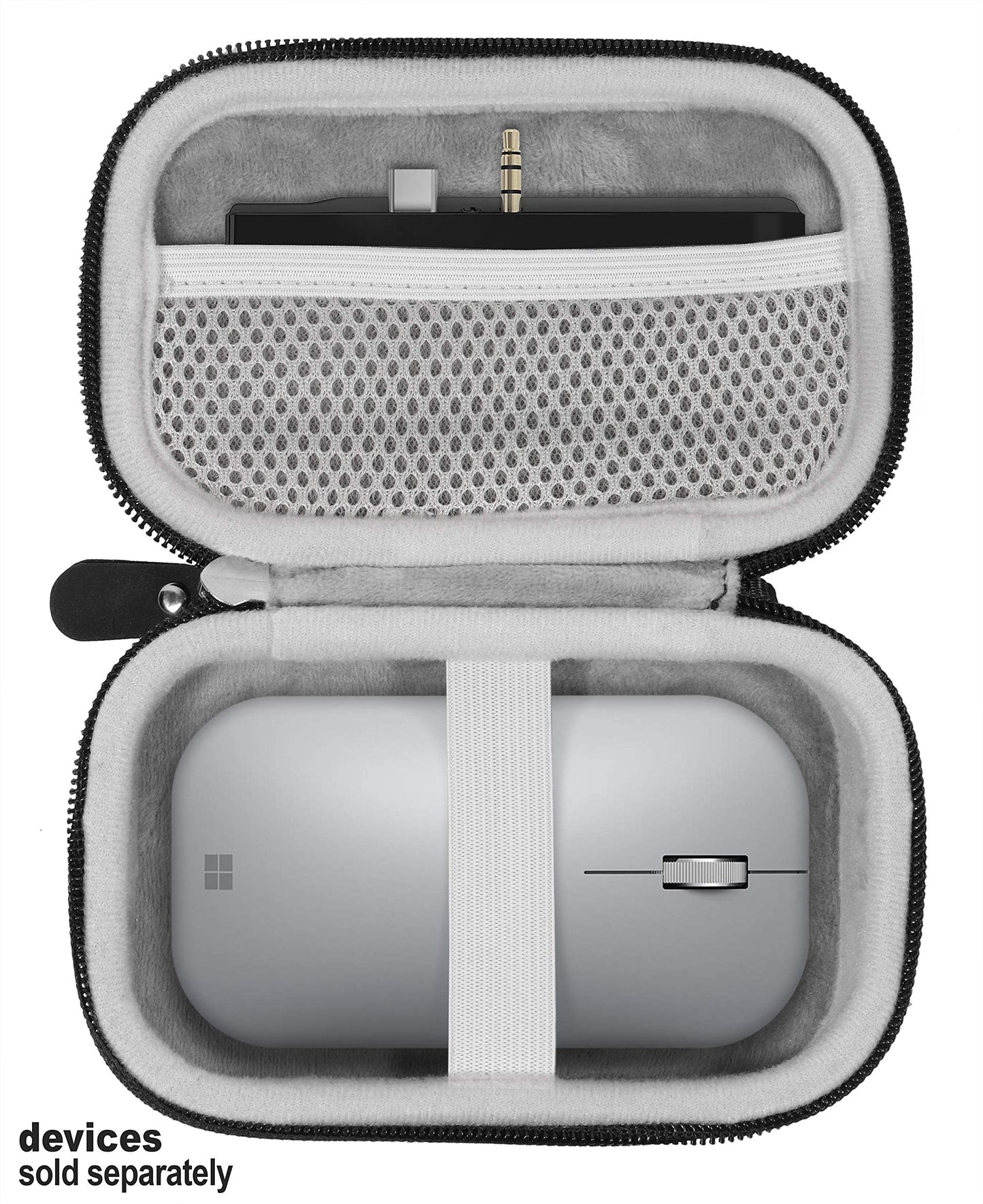 getgear Accessories case for Microsoft Surface Mouse, Arc Mouse, Surface Dock Station, Surface Go USB C hub, lso for USB C, Type C Hub Adapter, Docking Station, Multiport Adapter GETGEAR