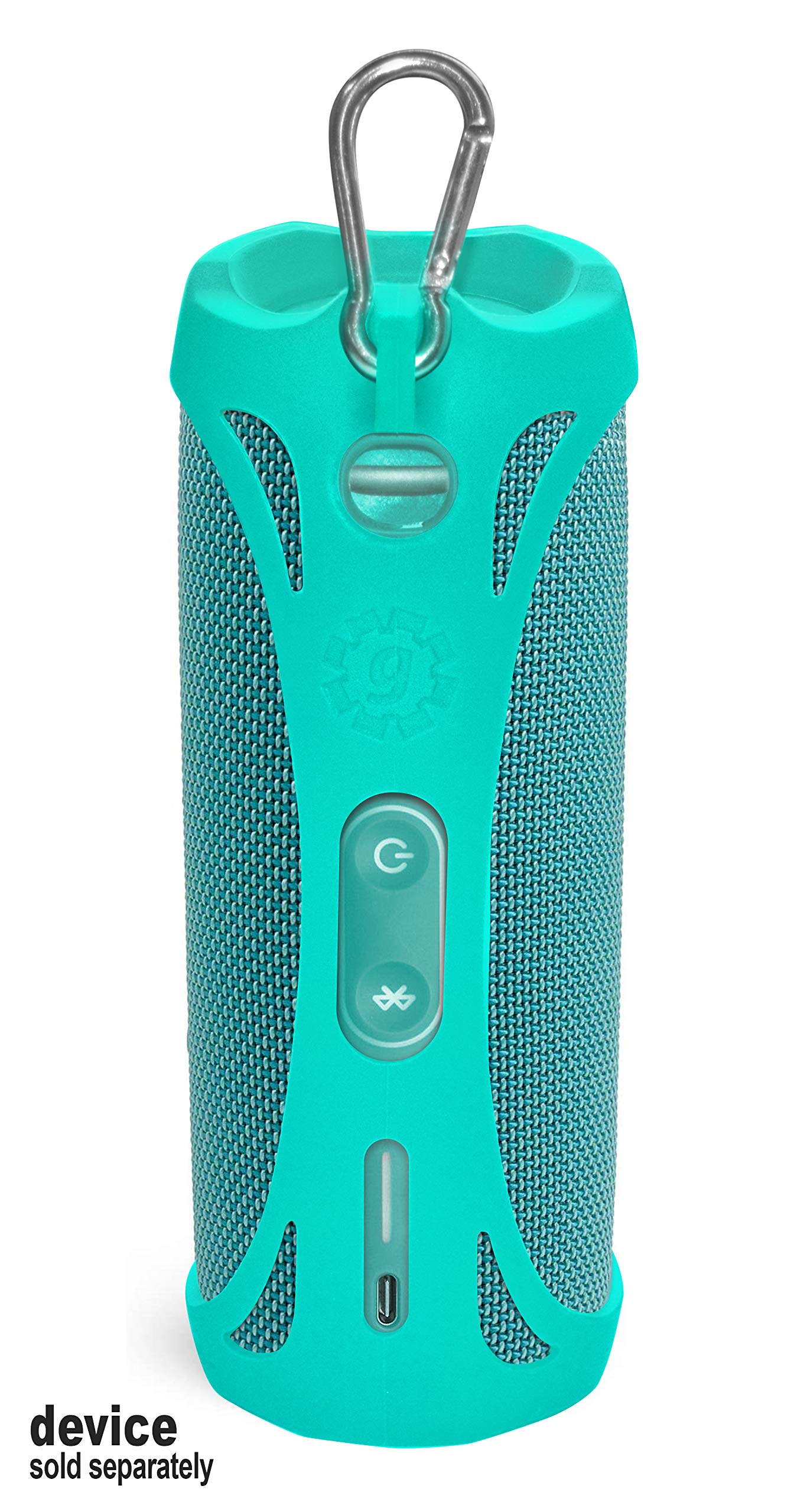 GETGEAR Silicone Cover Sleeve forJBL Waterproof Portable Bluetooth Speaker FLIP 5, Customized Design Skin Portable Protection Solution, Best Matching in Shape and Color GETGEAR