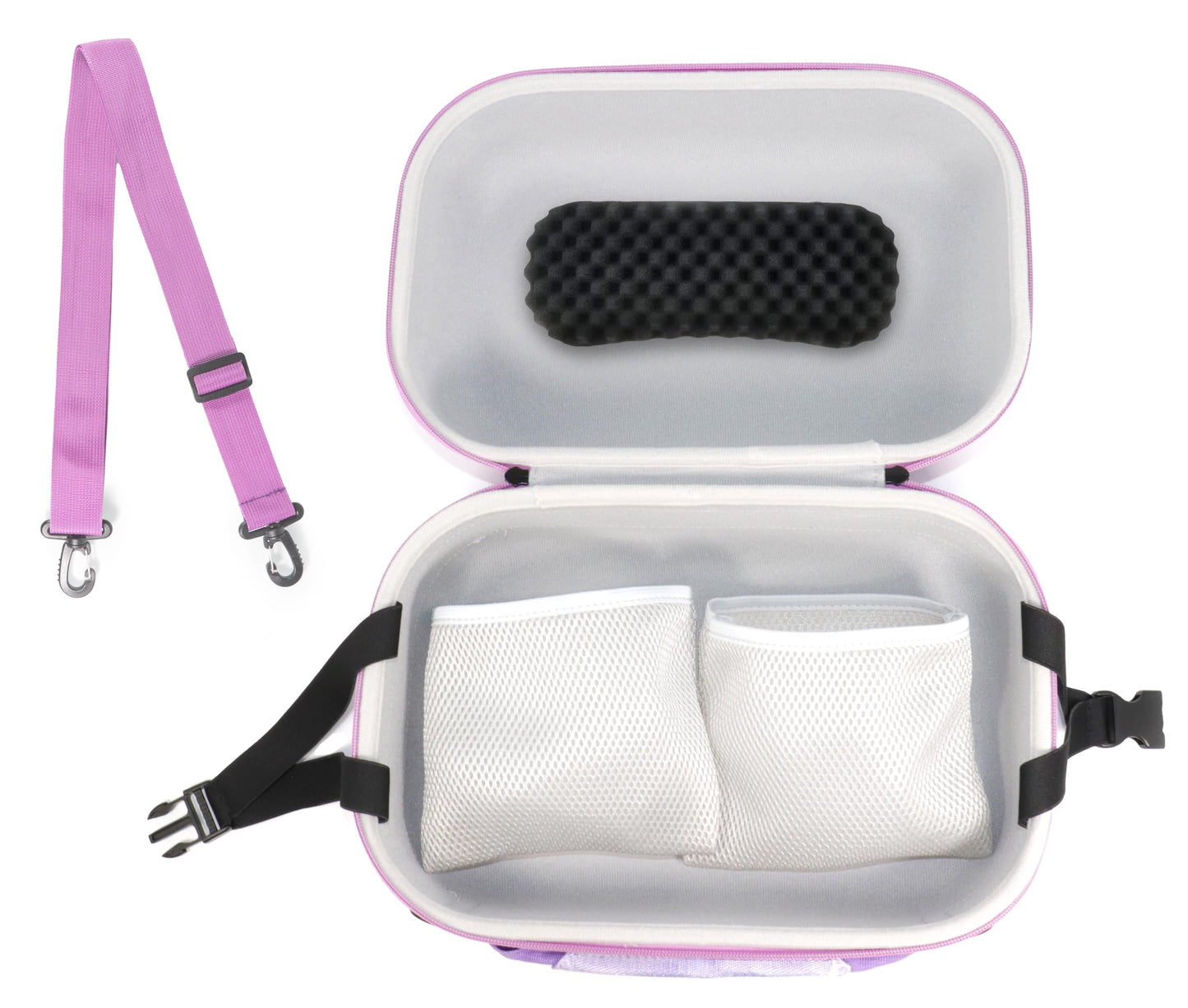 GETGEAR Case for PSVR 2 / Quest 3(with Large Size modded strap like BOBOVR ) Case With Shoulder Strap, Multicolor Option Avaliable.