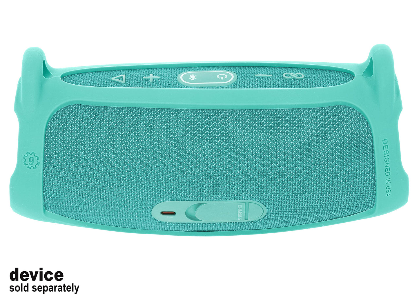 GETGEAR Silicone Cover Sleeve for JBL Charge 5 - Portable Bluetooth Speaker, Customized Design Skin Portable Protection Solution, Best Matching in Shape and Color GETGEAR