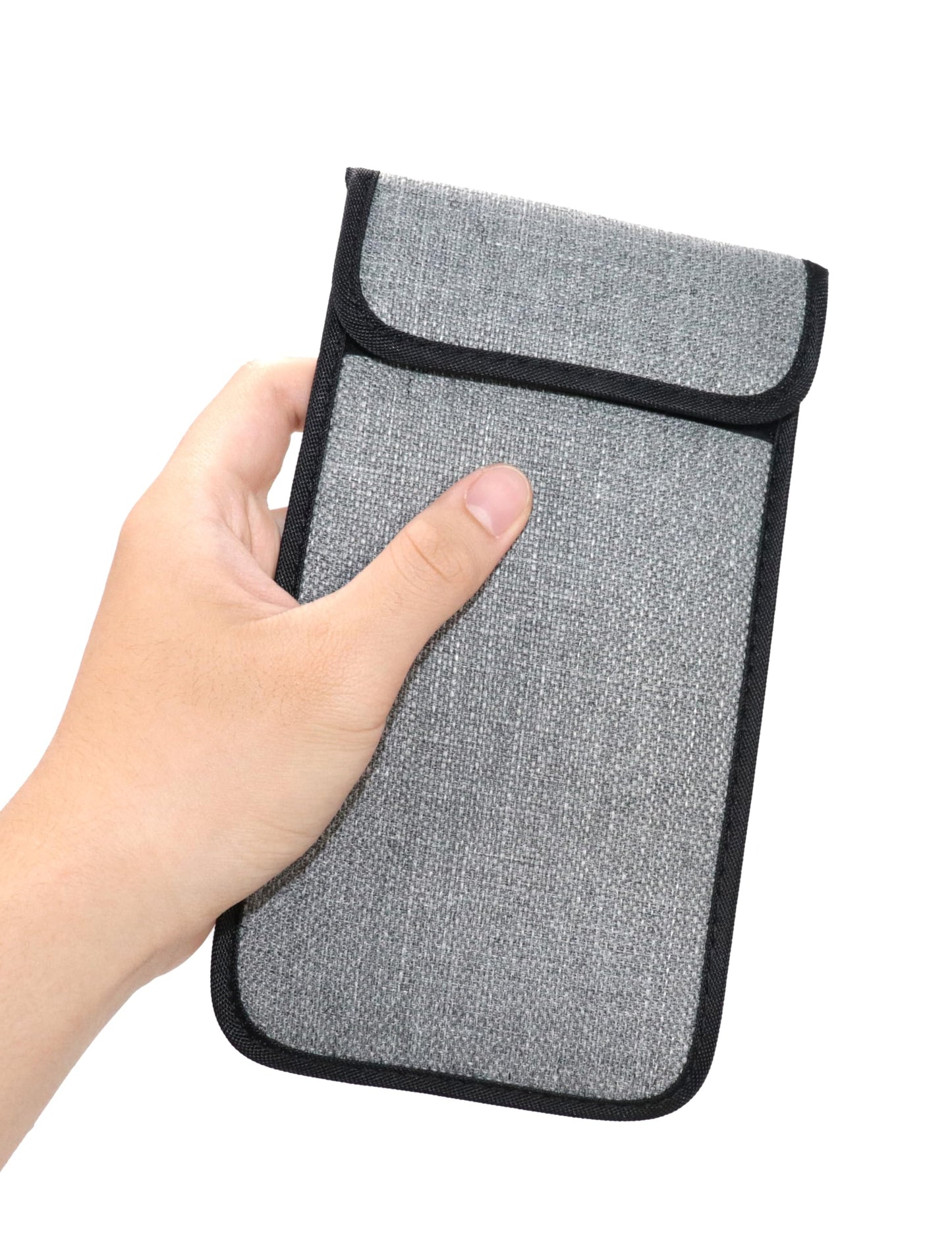 GETGEAR Faraday Bag, RFID Signal Blocking Pouch for Bitcoin Hardware Wallet, Security Key, Car Key, Bank Cards, PSSD/Portable Hard Drive, Anti-Theft Signal Blocking and data storage Safe
