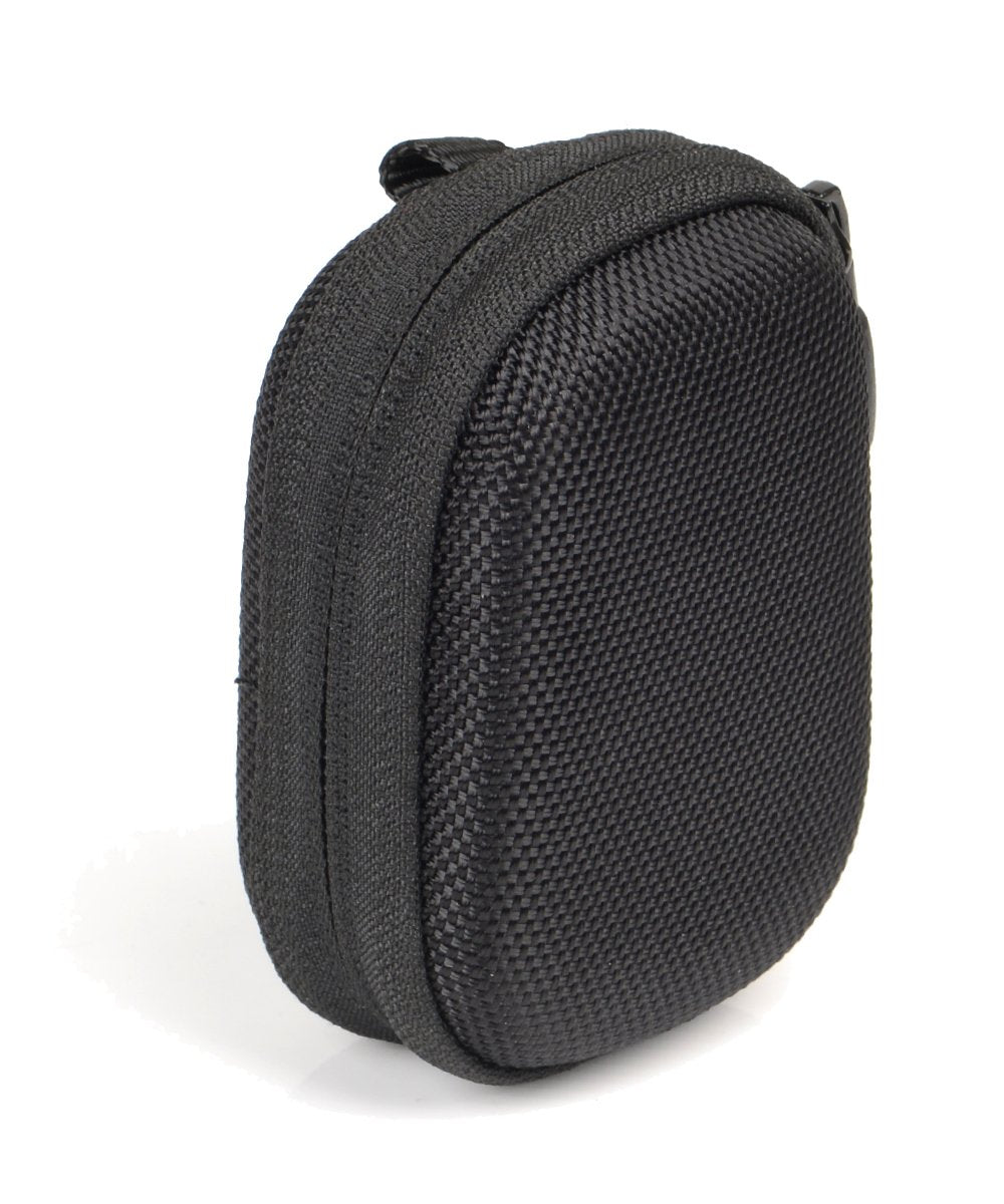 WGear Desined Featured Headphone Amplifier Case for FiiO A1, FiiO K1, Topping NX1A, Fulla USB Dongle DAC/AMP, with mesh Pocket for Cable, Fastening Elastic Strap, Wrist Strap Ballistic Black WGear