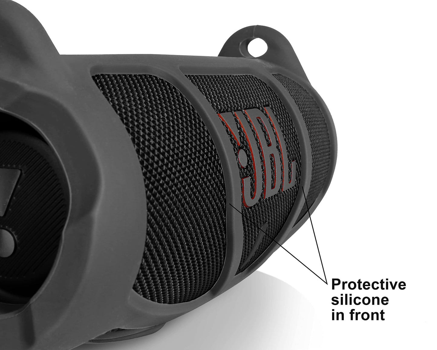 GETGEAR Silicone Cover Sleeve for JBL Charge 5 - Portable Bluetooth Speaker, Customized Design Skin Portable Protection Solution, Best Matching in Shape and Color GETGEAR