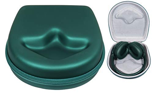 getgear Customized case for COWIN SE7 Headphones, Strong Compact case with Color Matching, Removable mesh Pocket (Dark Green) WGear