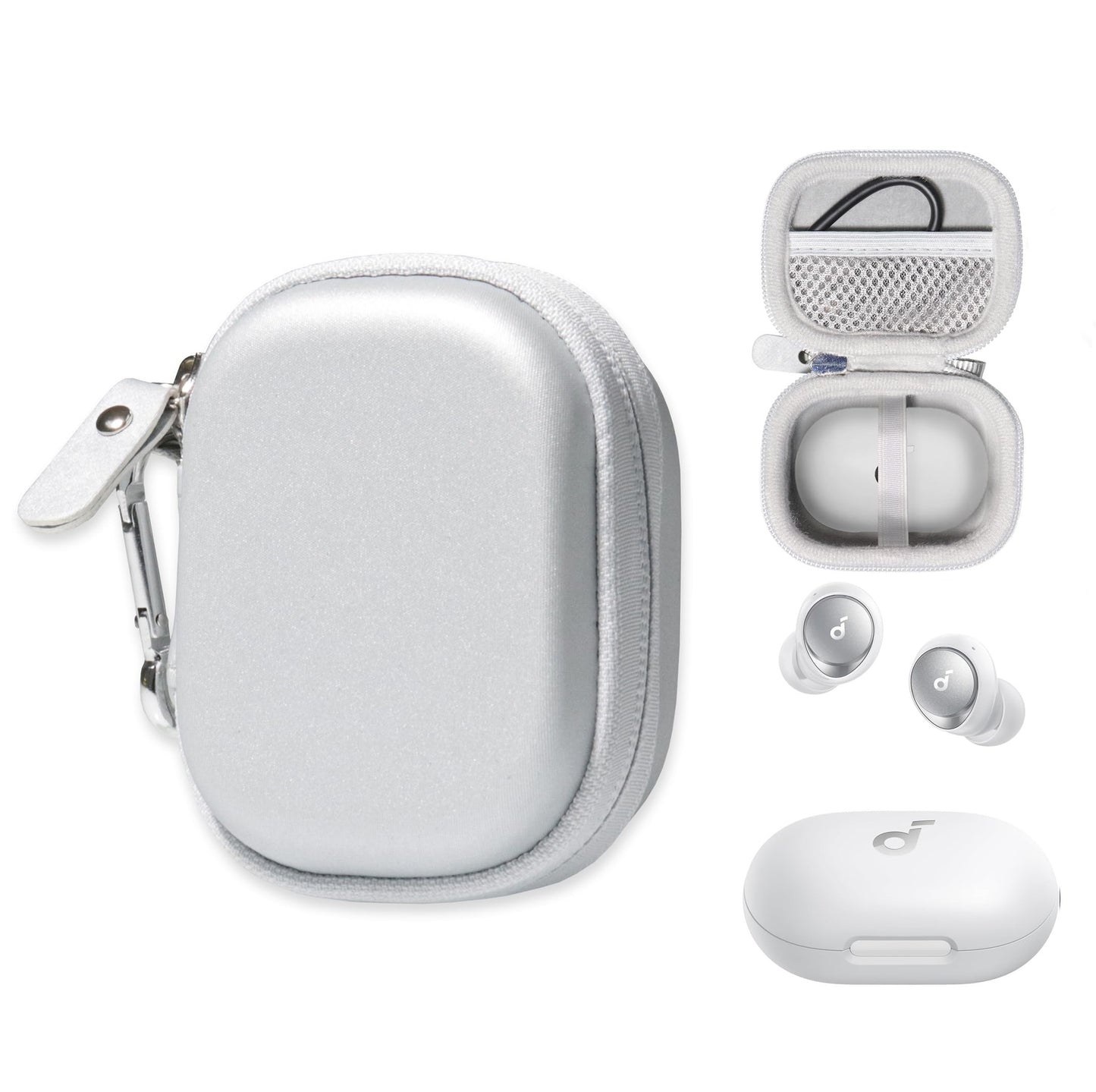 getgear case for Soundcore by Anker Space A40 Adaptive Noise Cancelling Wireless Earbuds GETGEAR