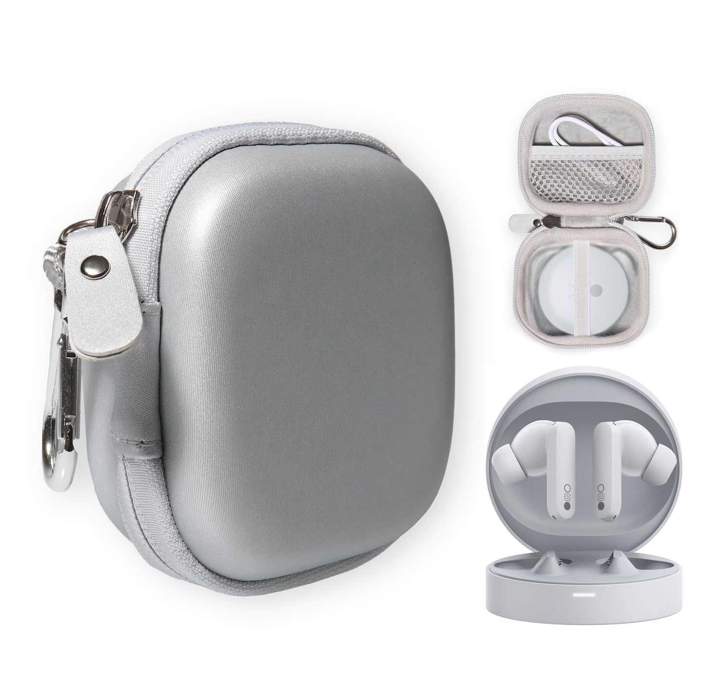 GETGEAR Earbuds Case compatible with CMF Buds Pro Wireless Earbuds,Active Noise Cancellation to 45 dB