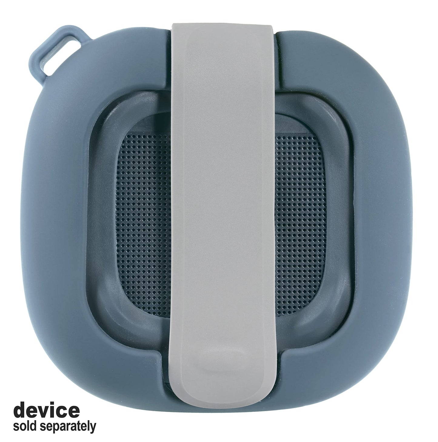 Feature Protective Case for Bose SoundLink Micro Bluetooth Speaker by WGear, Featured Design with mesh Pocket for Cable and Other Accessories, Elastic Strap to Secure Device WGear