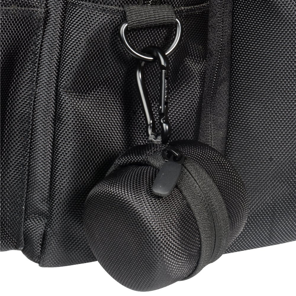 True Wireless Earbuds Charger case for Wonstart Muti-Touch, Bluetooth, BEAUTME Wireless, Nitin Touch, DZAT Touch, Strong Compact and Light Case with Easy Carry Carabiner WGear