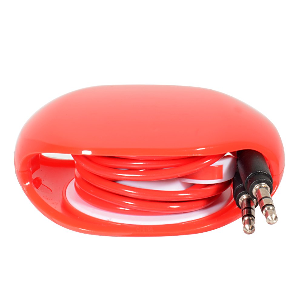 WGear Earbuds Organizer, Cord Manager, Smart Automatic Cord Master, A Simple Pull Then Will Automatic withdraw, The Cord Must Press on The Automatic withdraw Button When Pull WGear