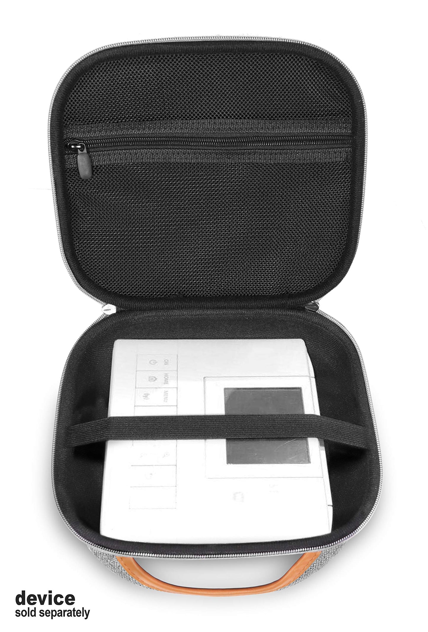 GETGEAR Featured protective and storage case for Canon SELPHY CP1300 Wireless Compact Photo Printer, with room for CP1300 and power adapter, mesh pocket for printing paper, featured handle GETGEAR