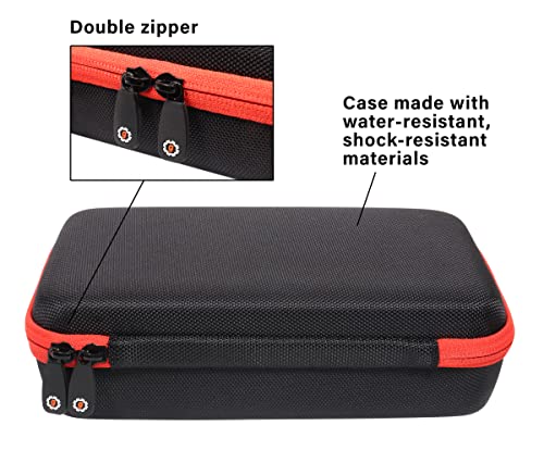 GETGEAR case for Circuit Breaker Finder/Tester, compatible with Klein Tools ET310 AC Circuit Breaker Finder, RT310, RT250, Accessory Kit smart organizing case, GETGEAR