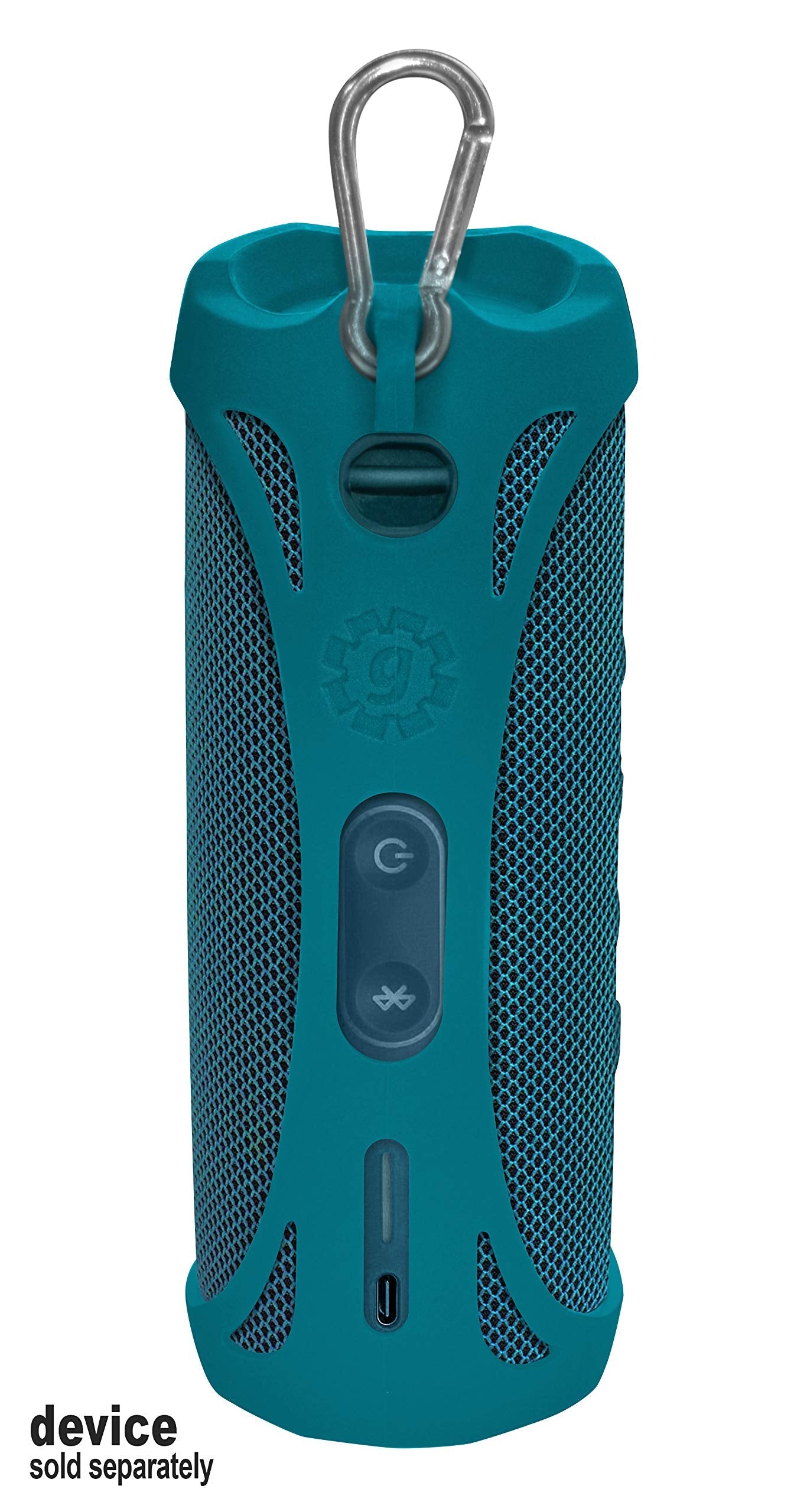 GETGEAR Silicone Cover Sleeve forJBL Waterproof Portable Bluetooth Speaker FLIP 5, Customized Design Skin Portable Protection Solution, Best Matching in Shape and Color GETGEAR