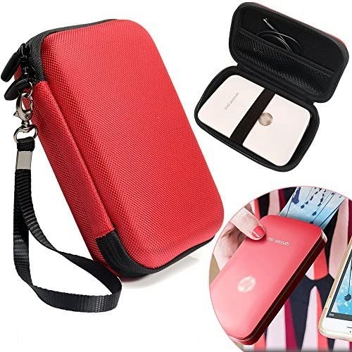 Carrying and Storage Case Travel Bag for HP Sprocket Plus Instant Photo Printer, Mobile Printer Plus, Instant Photo Printer, Inner Pocket for Printing Paper, Cable and Other Accessories WGear