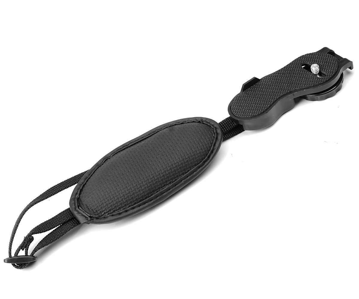 WGear Double Secured DualStrap Padded Wrist and Grip Strap for DSLR Cameras - Prevents drop and stabilizes image capturing WGear
