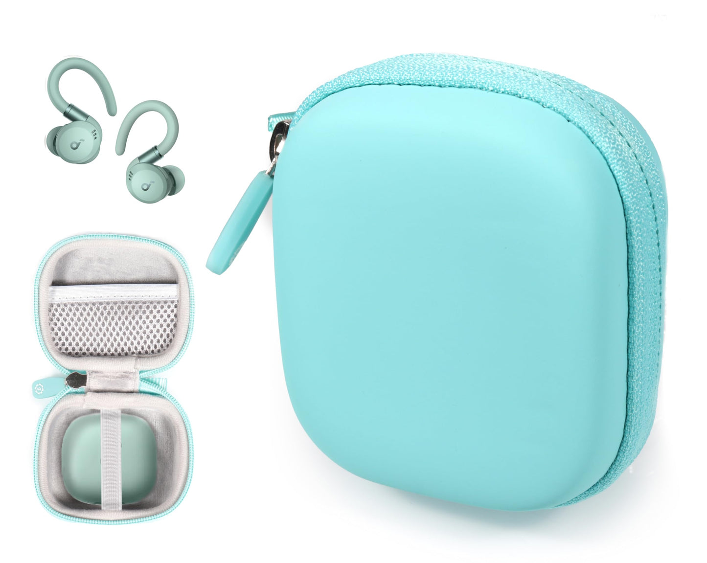 getgear Earbuds Case Compatible with Soundcore Sport X20 by Anker, True-Wireless Workout Earbuds GETGEAR
