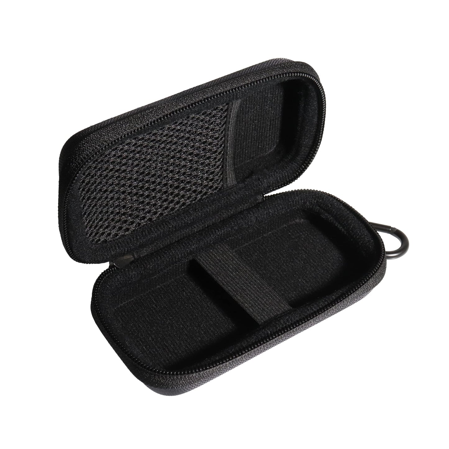 getgear Weather Meter Case for Kestrel Weather Meter Compatible with Kestrel Elite, 5700/ 5700X, 5200, 5100, 5500, 2700, 3500, 3000, 3550, 2500, 1000 (Black with Orange Zipper) GETGEAR