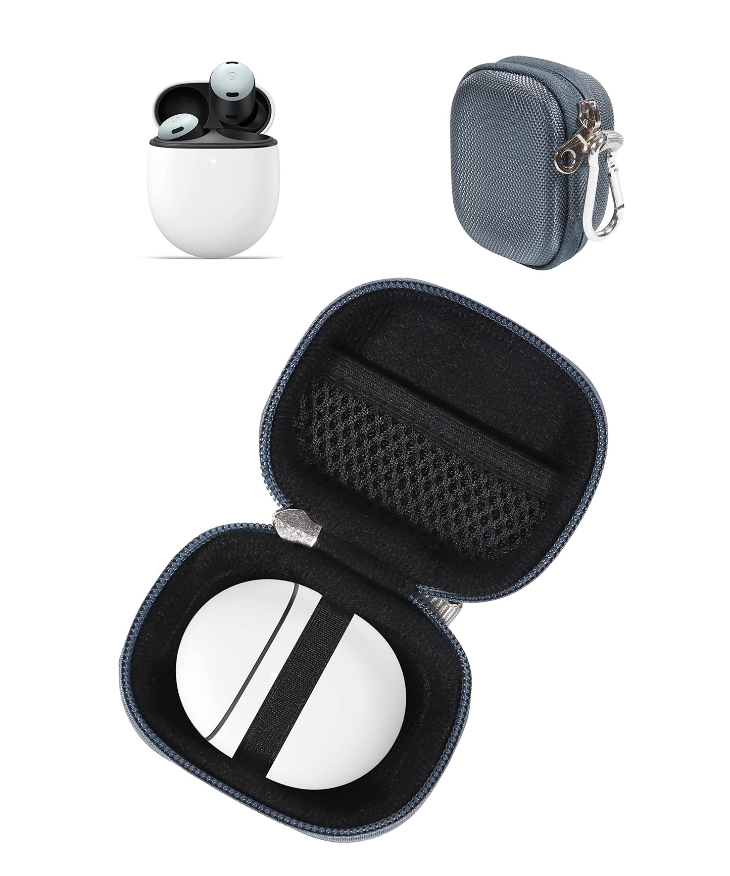 getgear Earbuds Case Compatible with Google Pixel Buds A-Series, Pixel Buds Pro GETGEAR