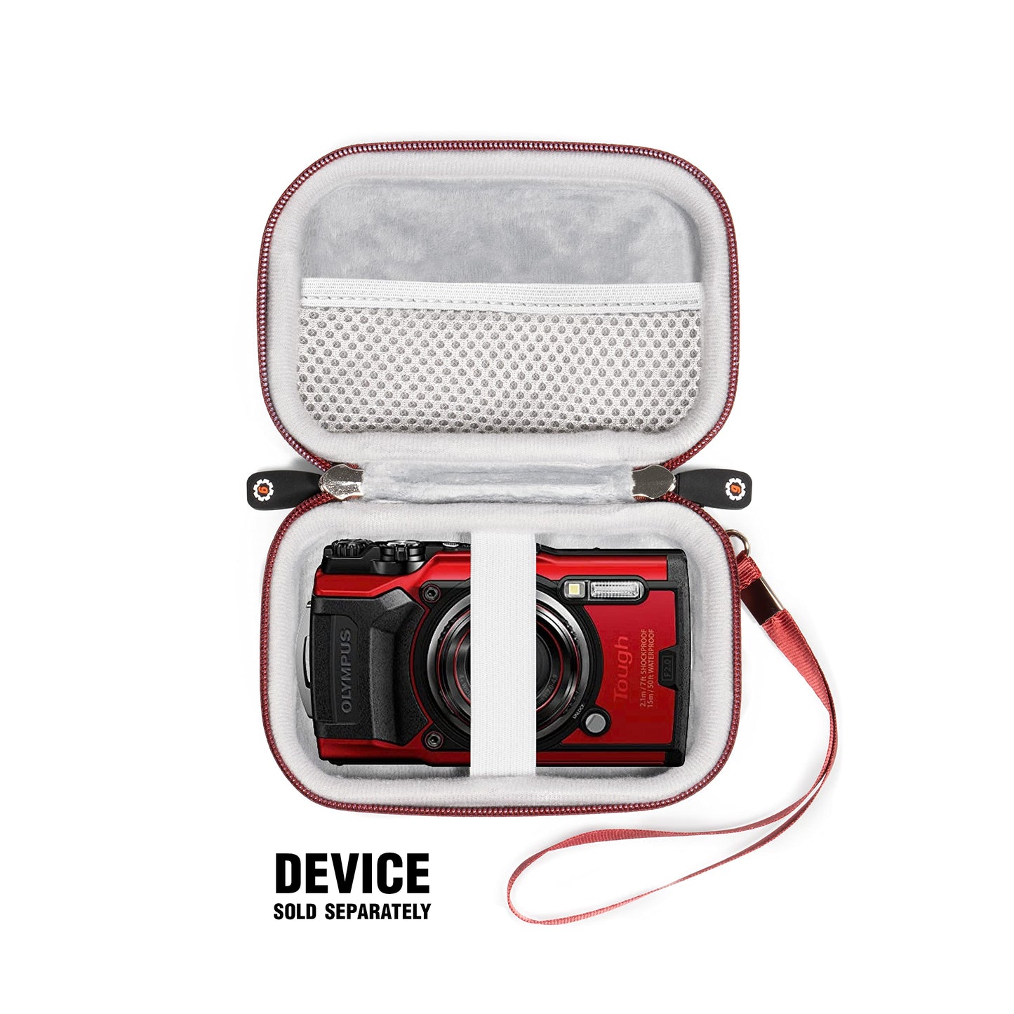 GETGEAR Case for OLYMPUS Touch TG-6, TG-5 also fit for Ricoh WG-70, WG-60 GETGEAR