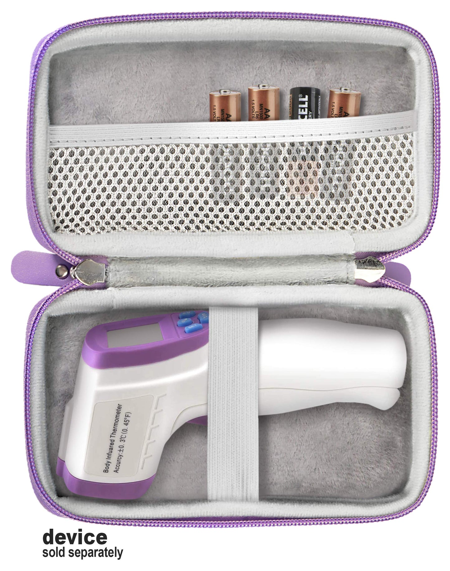 getgear case for Forehead Thermometer like Amerzam, Mosen, magicelec, Vigorun, GoodBaby, Braun Thermoscan 7, CHOOSEEN, Vigorun, Mobi Dualscan Prime Ear & Forehead Thermometer, iProven, MD Health USA GETGEAR