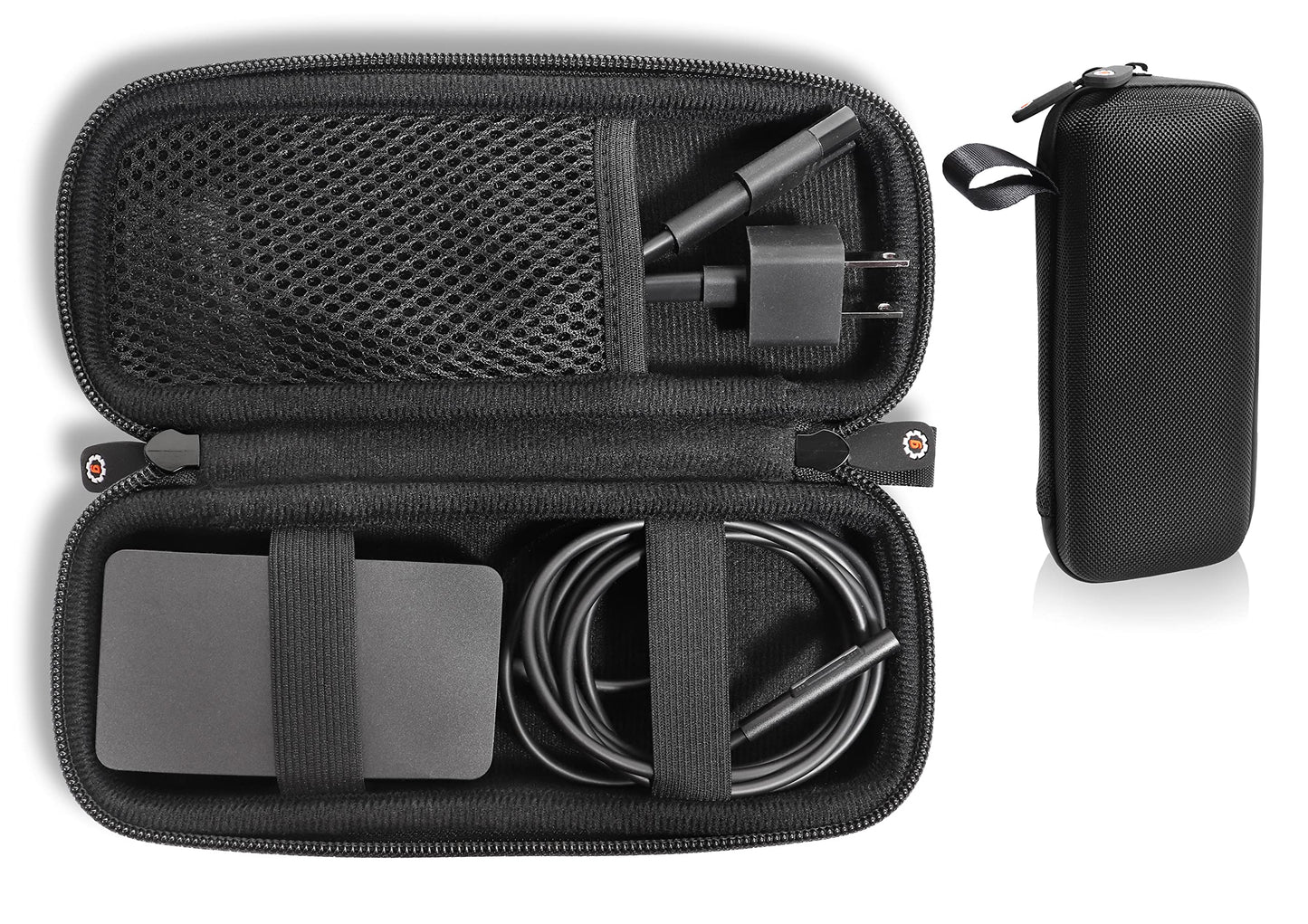 getgear Laptop Charger case, Customized for Microsoft Surface, pro 2, with mesh Pocket for Microsoft Surface Arc Mouse, Flash Drive or Other Essential Accessories GETGEAR