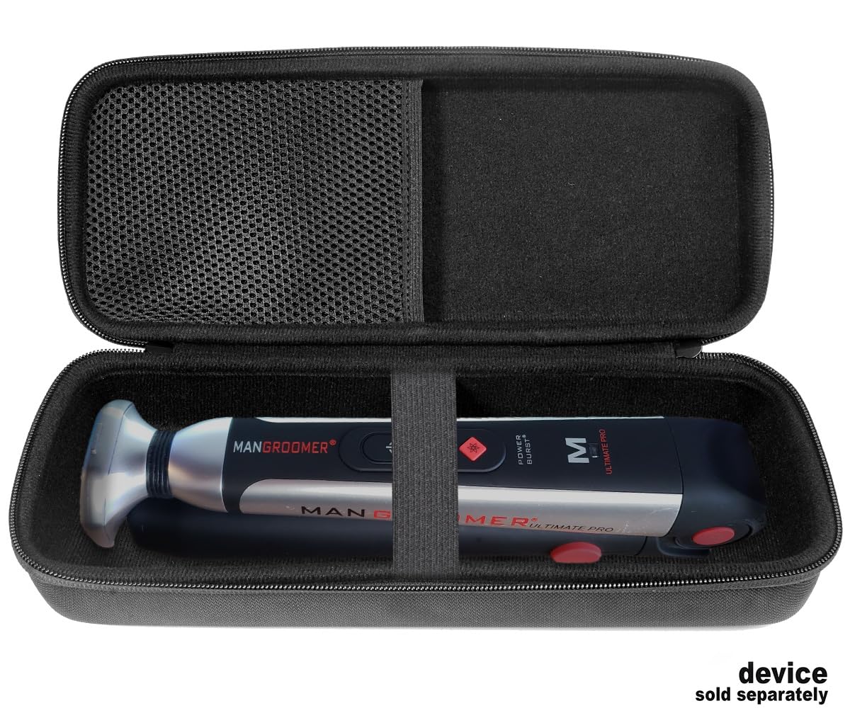 getgear Case for MANGROOMER Back Shaver Compatible with Ultimate PRO, Platinum PRO, INTELLIMAX PRO, Professional Do-It-Yourself and Do-It-Yourself GETGEAR
