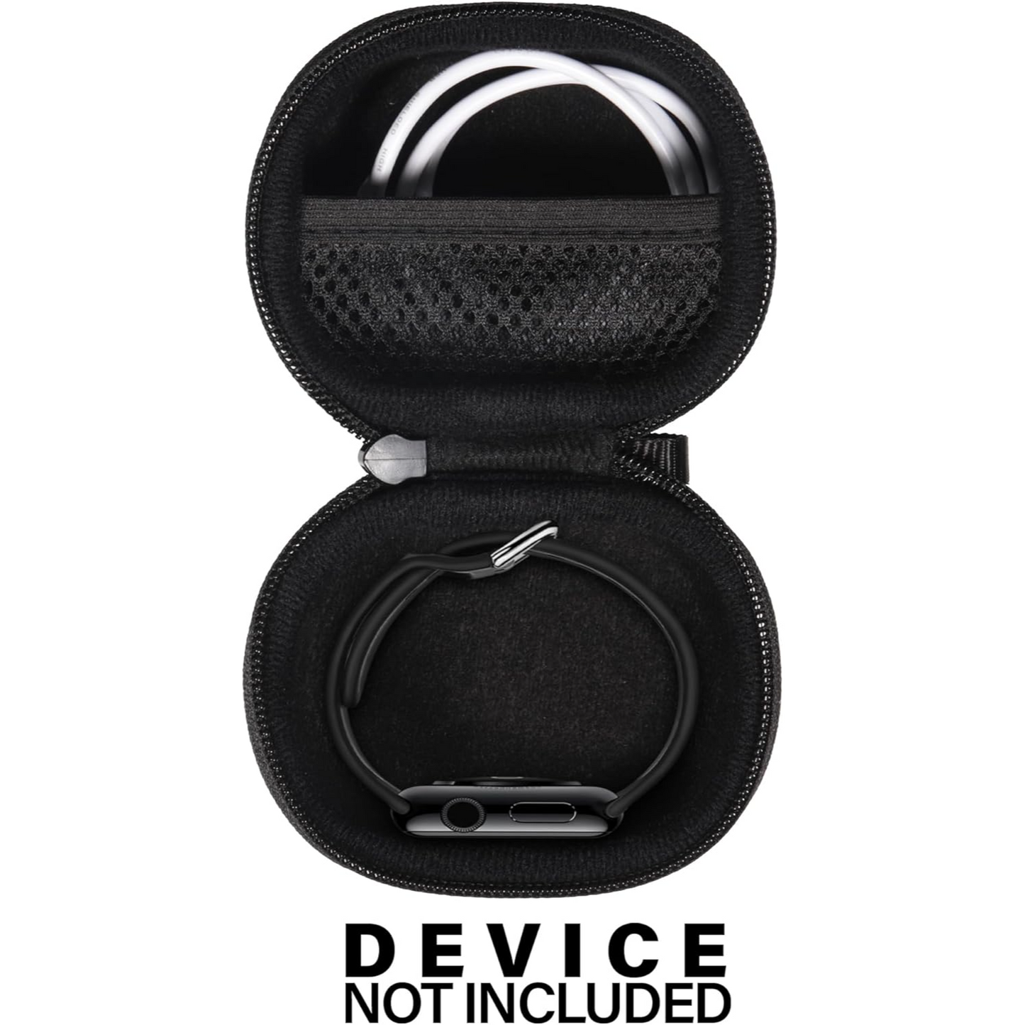 Protective Travel Case for Apple Watch Ultra/Series Samsung Galaxy Watch ā Compact, Durable Storage with Mesh Pocket getgearcase