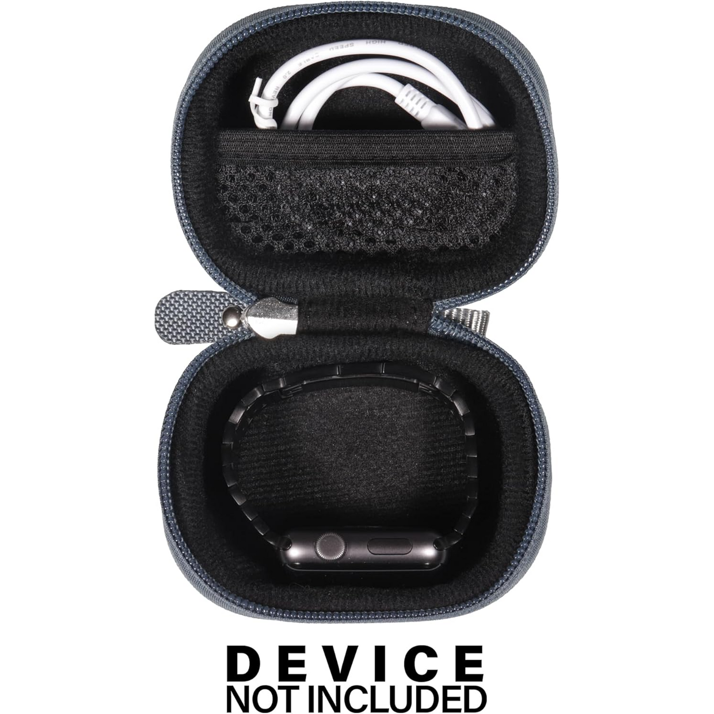 Protective Travel Case for Apple Watch Ultra/Series Samsung Galaxy Watch ā Compact, Durable Storage with Mesh Pocket getgearcase