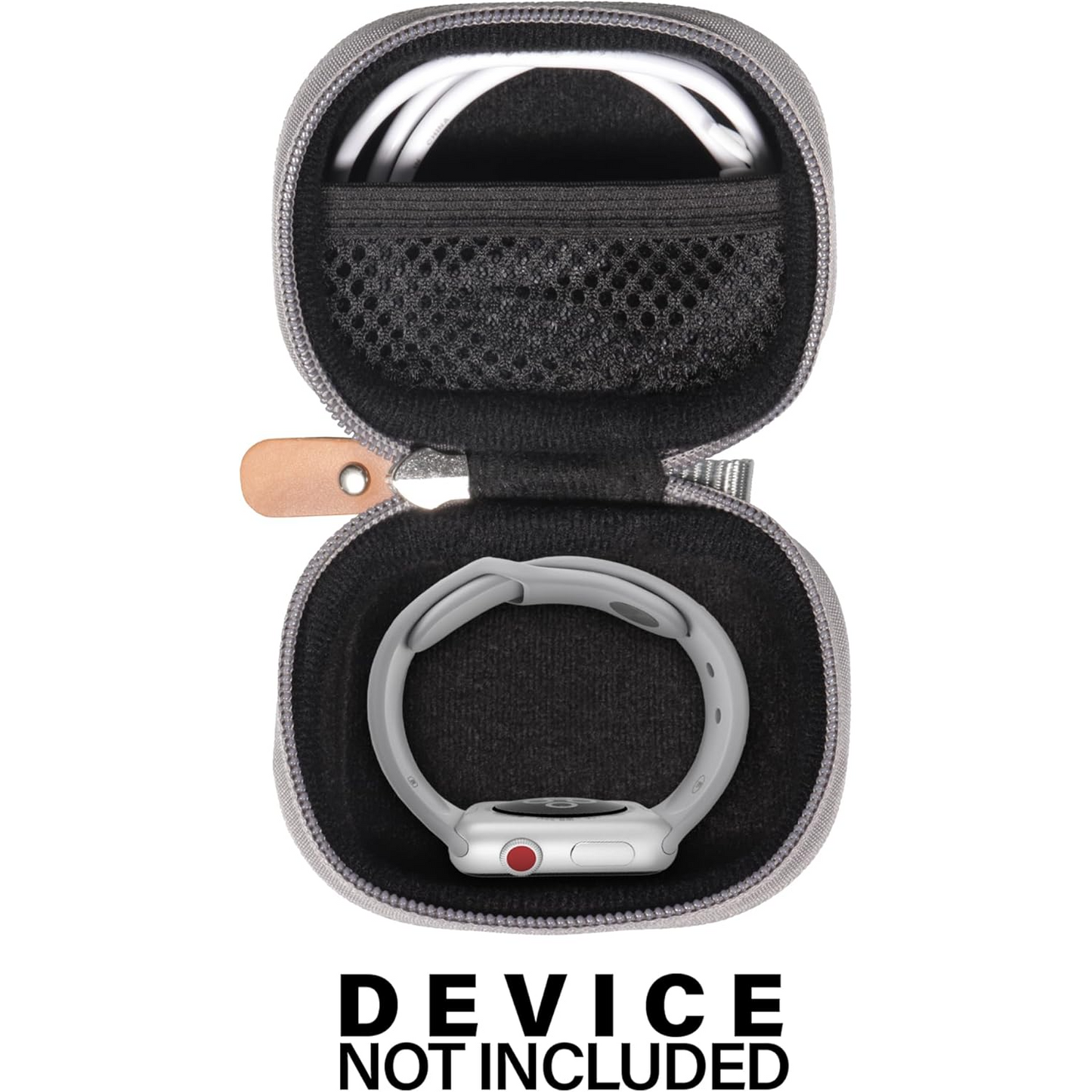 Protective Travel Case for Apple Watch Ultra/Series Samsung Galaxy Watch ā Compact, Durable Storage with Mesh Pocket getgearcase