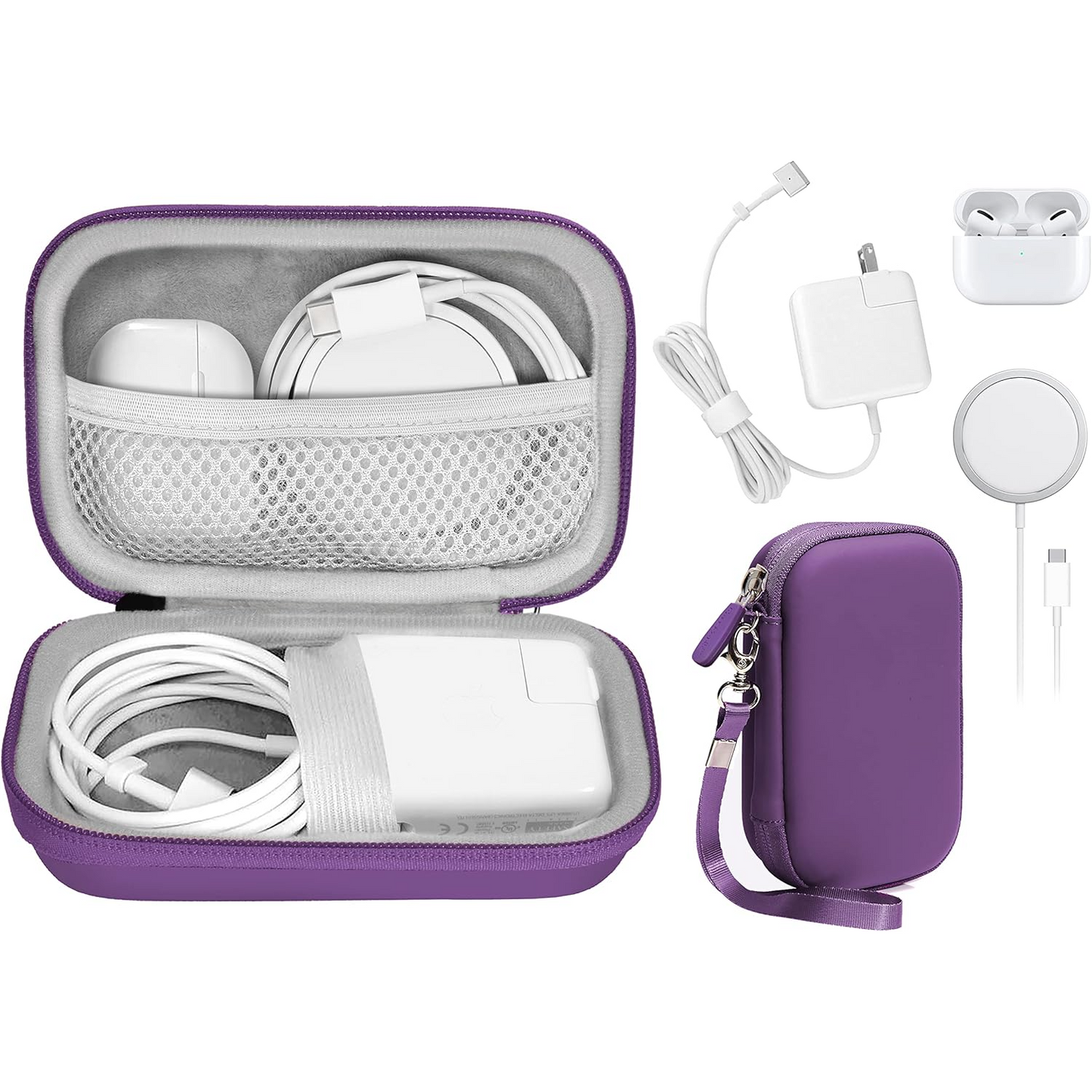 Protective Travel Case for 35W–45W MagSafe 2 Power Adapter – Compact Carrying Case for MacBook & iPhone Accessories getgearcase