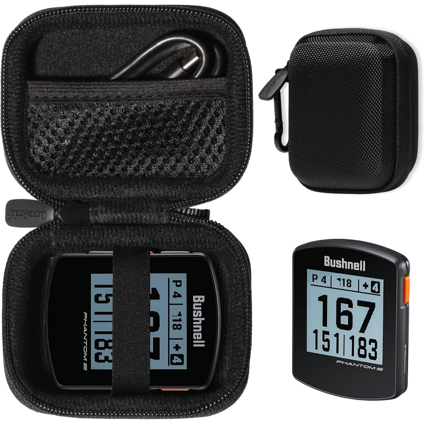 Protective Travel Case for Bushnell & Garmin Handheld Golf GPS β Compact Storage Organizer getgearcase