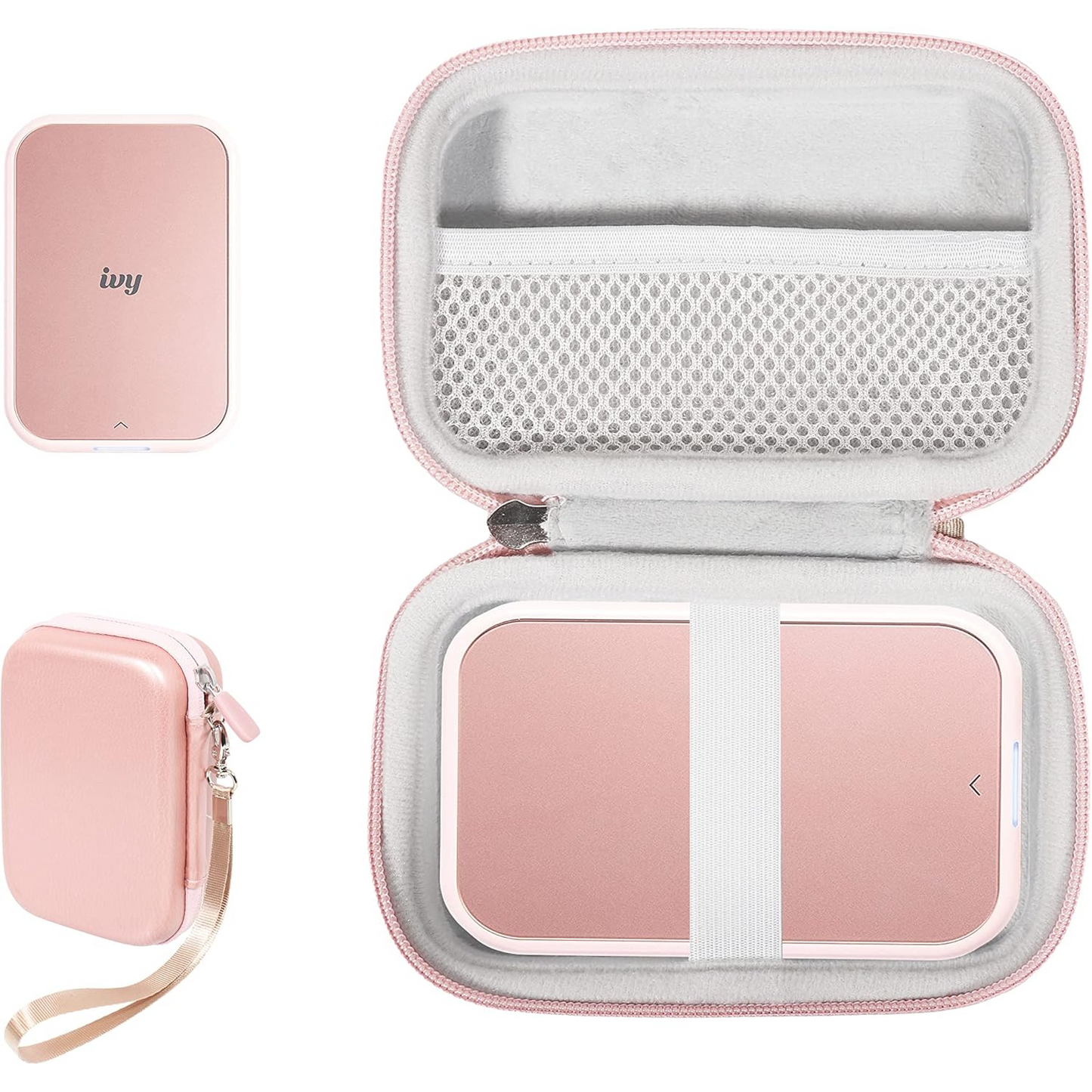 GETGEAR Hard Case for Canon IVY & IVY 2 Mini Photo Printers โ Shockproof, Water-Resistant Travel Case for CLIQ, CLIQ+, CLIQ 2 & CLIQ+2