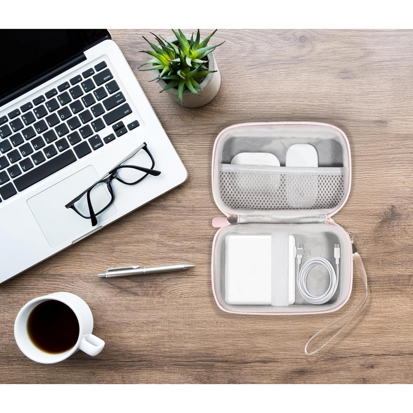 Protective Travel Case for Sunveza MacBook Pro Charger 118W USB-C – Compact Storage for MagSafe Adapters & Accessories getgearcase
