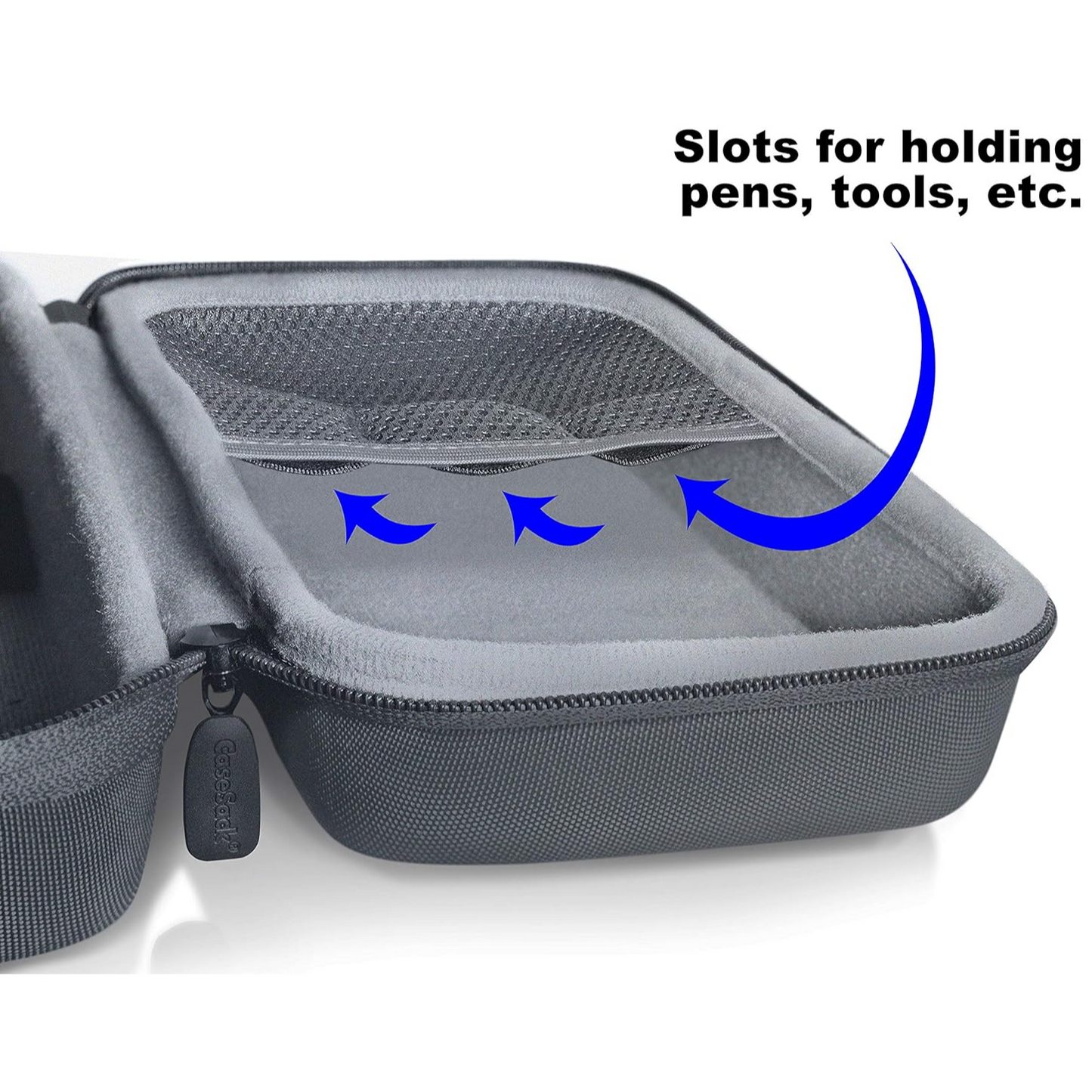 GETGEAR Hard Case for Klein Tools 80016, ET310 Circuit Breaker Finder, RT310 GFCI Outlet Tester & Accessory Kit ā Shockproof Tool Storage Case getgearcase