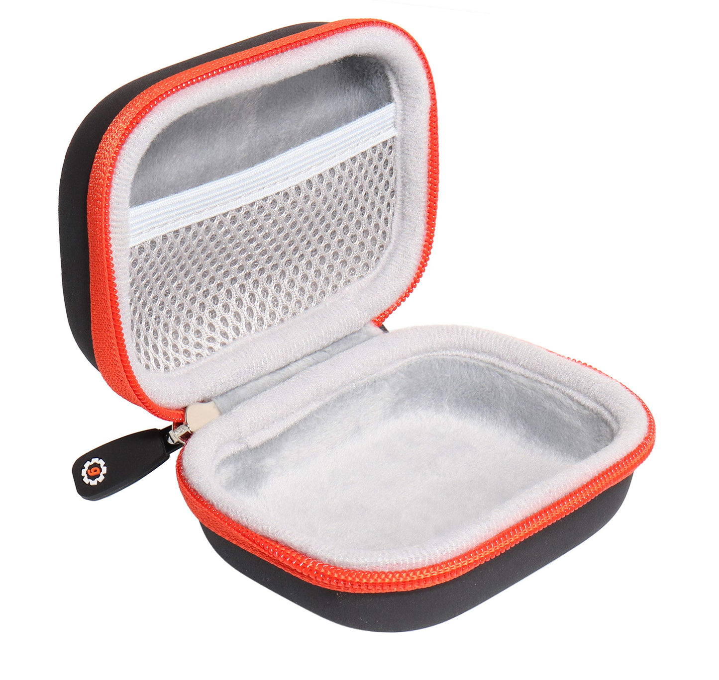 GETGEAR Protective case for FlightScope Mevo-Portable Personal Launch Monitor for Golf, mesh Accessories Pocket for Cable, Convenient Carabiner GETGEAR