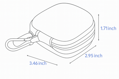 GETGEAR Case for NVBOTY Hearing Aids for Seniors, Aids 2 M3111 Rechargeable Hearing Aids with Bluetooth (White) GETGEAR