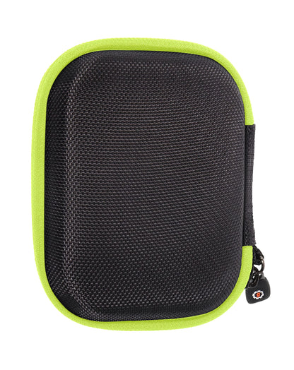 getgear Case for ZOLEO Satellite Communicator, Designed case with Size and Shape Matching, Black case Contrasted with Green Zip GETGEAR
