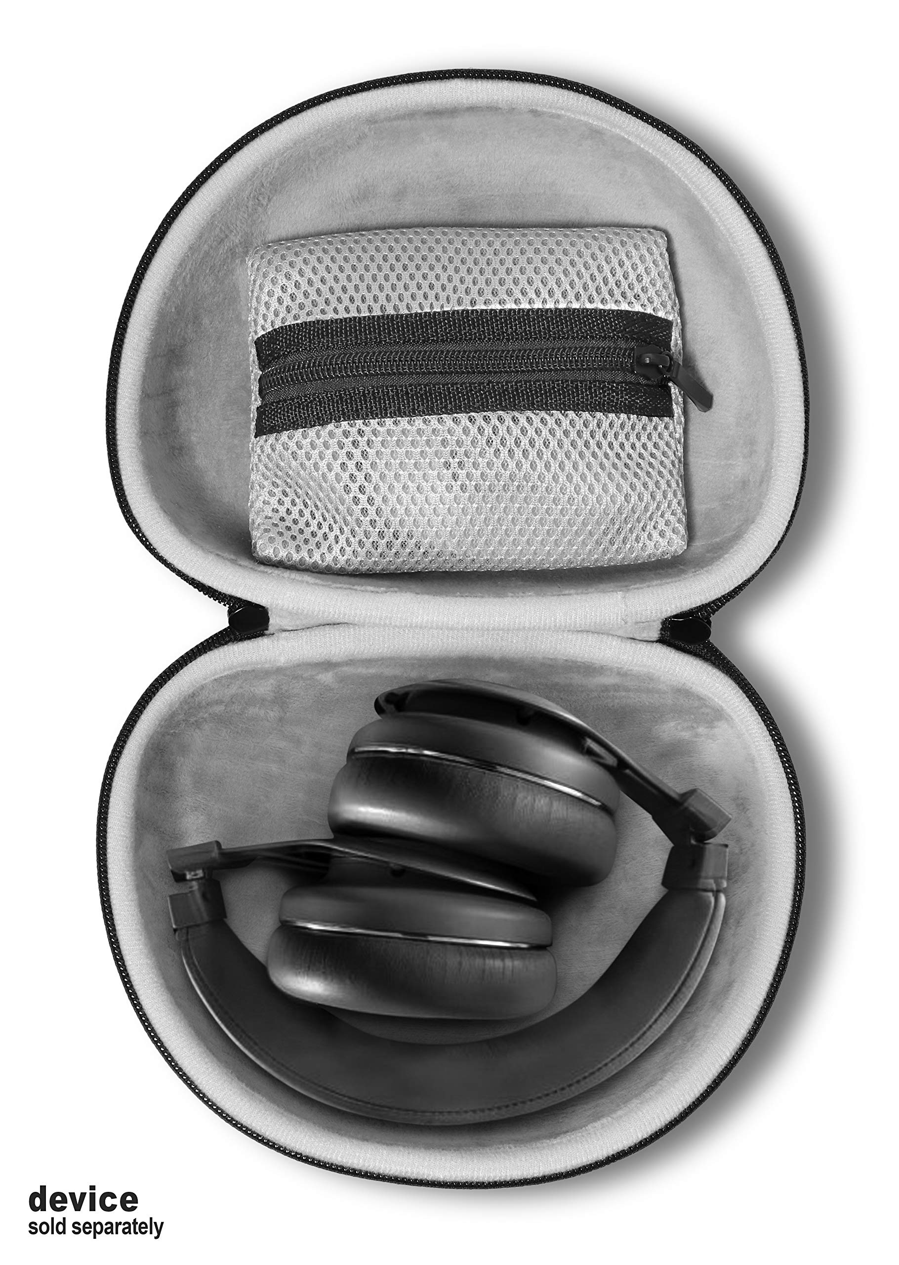 getgear Headphone Case for Audio-Technica ATH-M50x/M50/M70X/M40x/M30x/M20x, Sennheiser HD280PRO, Philips SHP9500, Sony 7506, Mpow 059, H1/H2/H5/Thor, Bluedio Turbine T2s, T2 & T2 GETGEAR