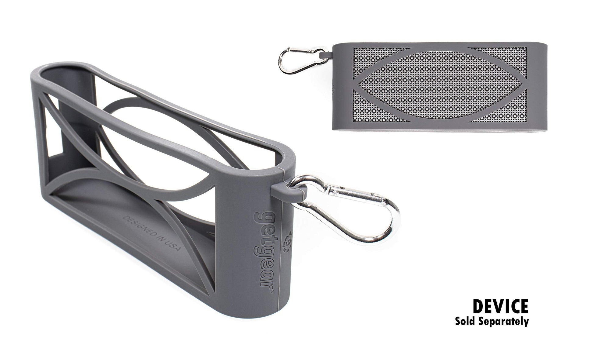 GETGEAR Customized Silicon Skin for Antimi Bluetooth Speaker,FM Radio Player,MP3 Player Stereo Portable Wireless Speaker, Shock and Shake Proof, Easy to go Carabiner GETGEAR